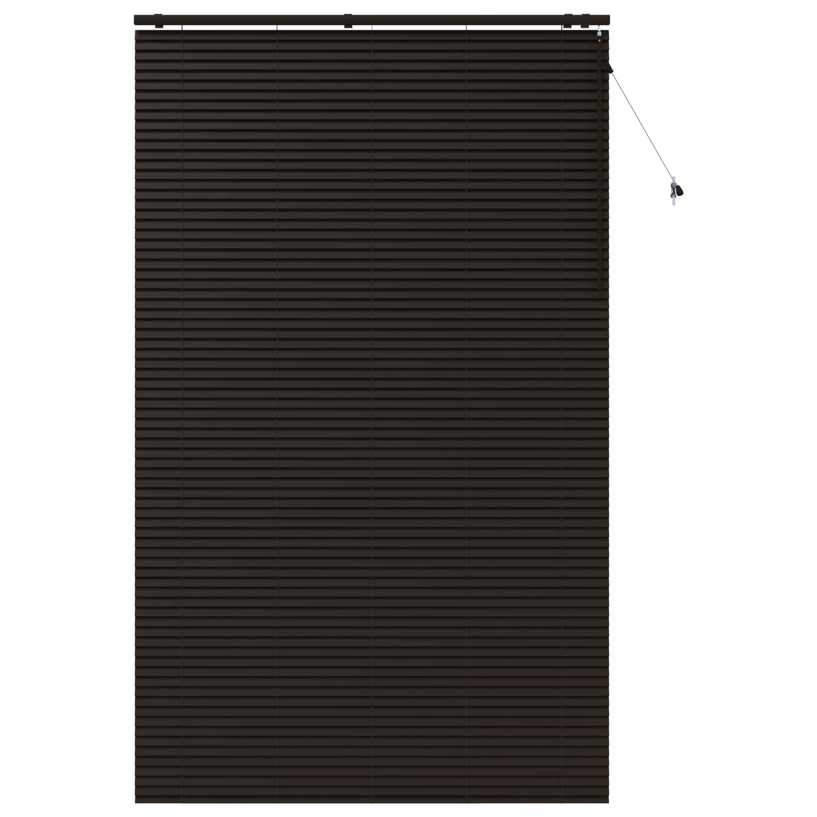 Venecijanska roleta Tamno smeđa 150 x 250 cm 35 mm