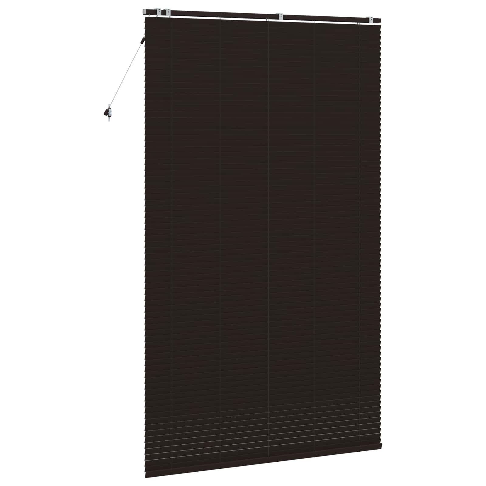 Venecijanska roleta Tamno smeđa 160 x 250 cm 35 mm