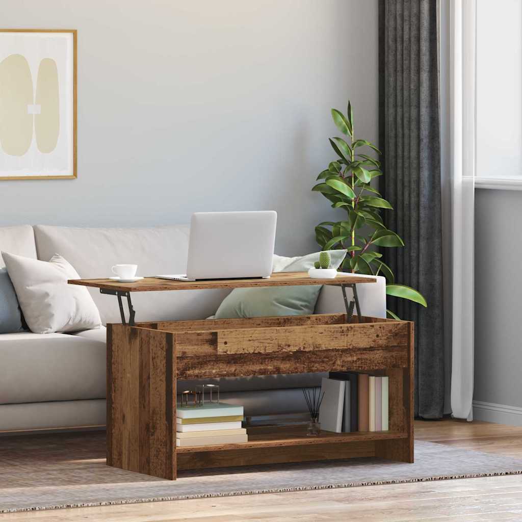 Kava Stol Staro drvo 80 x 50,5 x 41,5 cm Konstruirano drvo