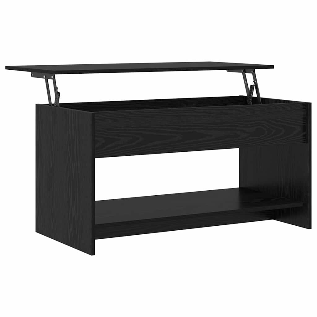 Kava Stol Crni hrast 80 x 50,5 x 41,5 cm Konstruirano drvo
