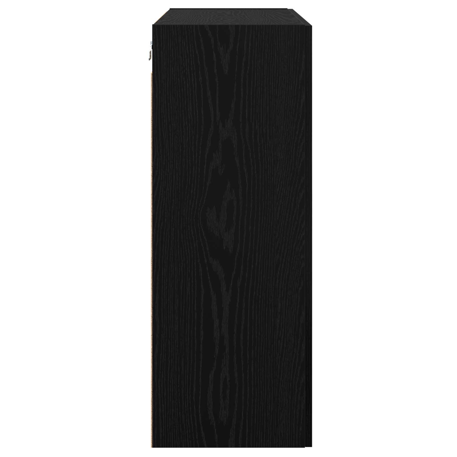 Ormar za Zid Crni hrast 69,5 x 34 x 90 cm Konstruirano drvo