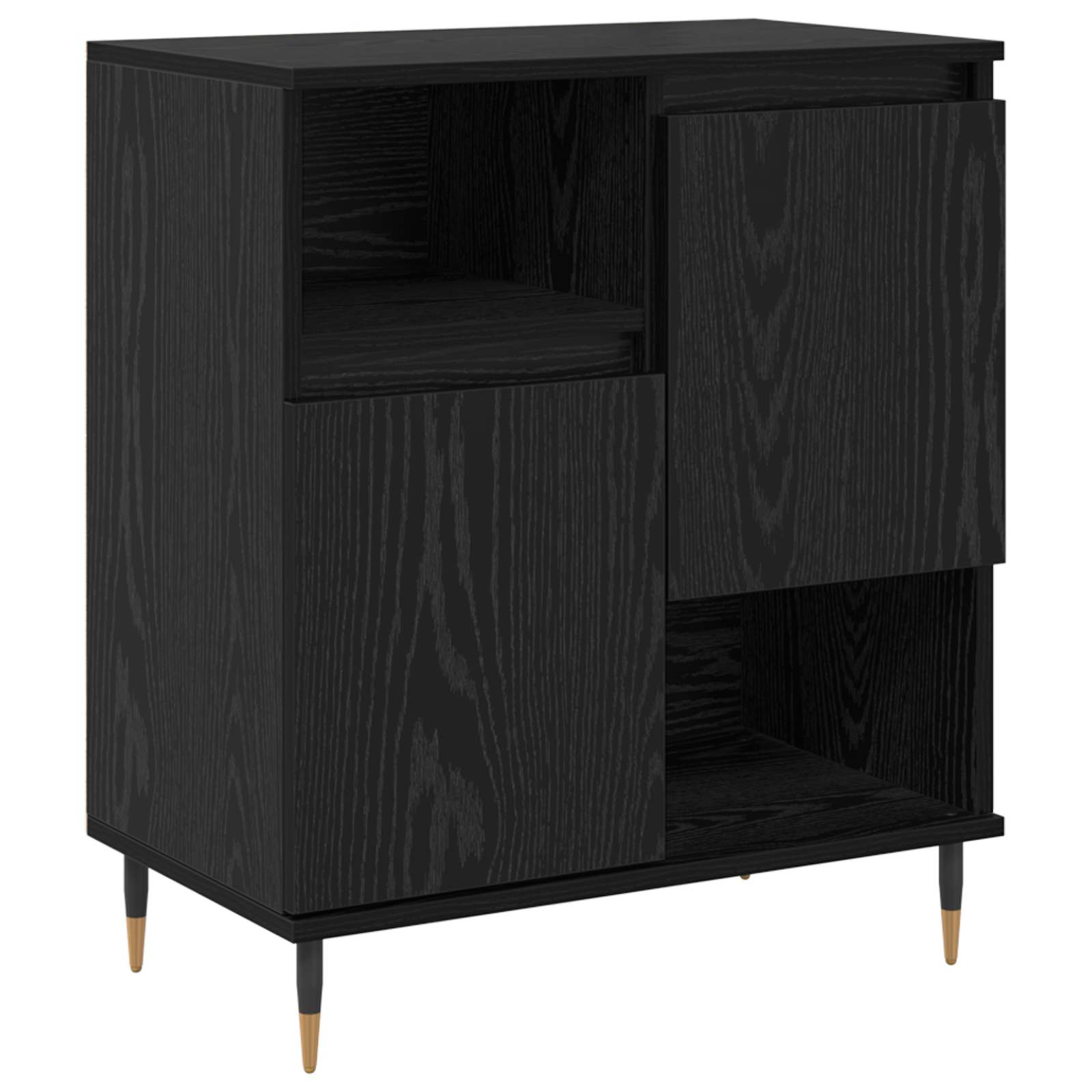 Kreveta Crni hrast 60 x 35 x 70 cm