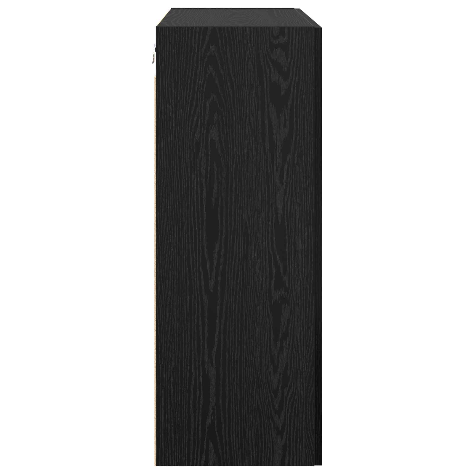 Ormar za Zid Crni hrast 69,5 x 34 x 90 cm Konstruirano drvo