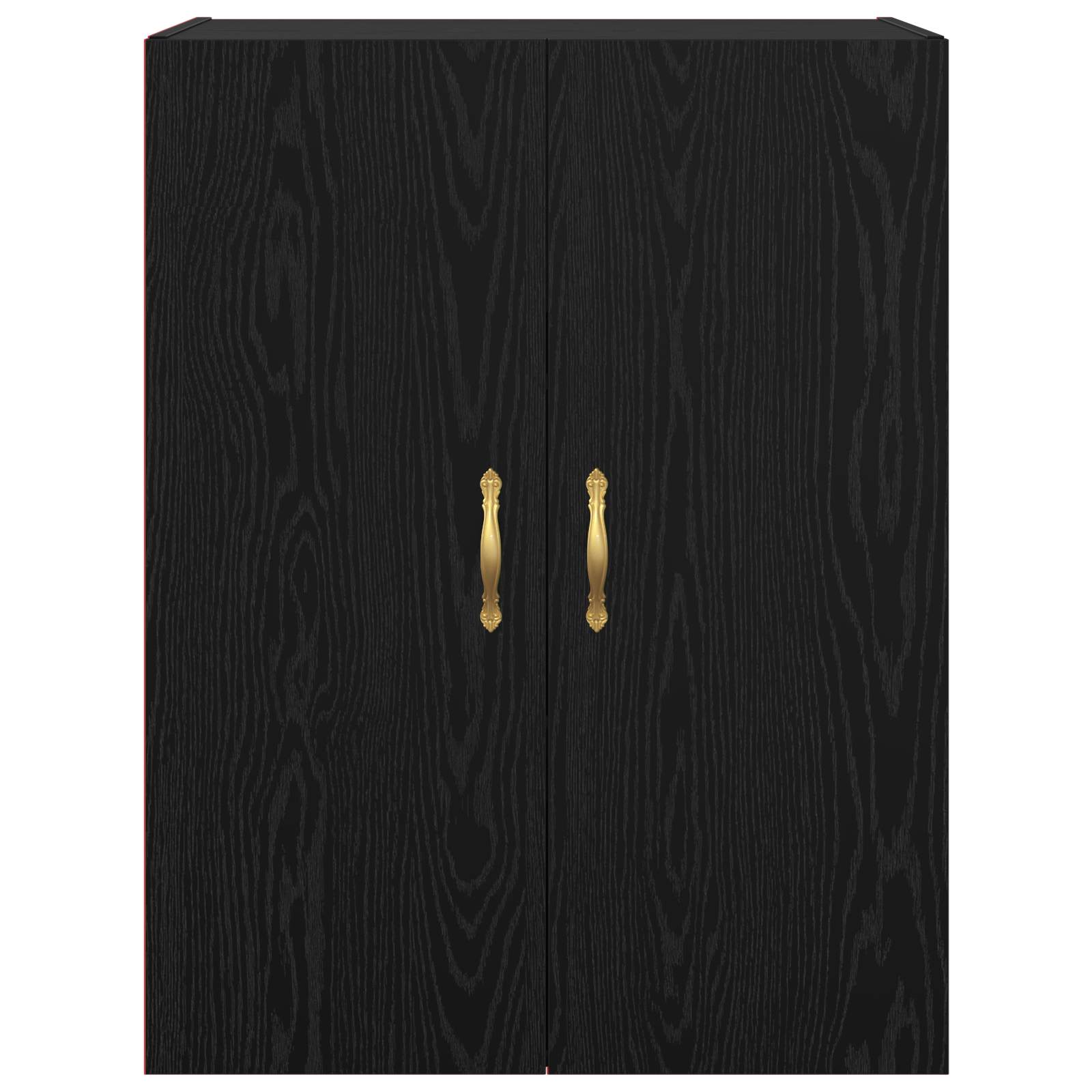 Ormar za Zid Crni hrast 69,5 x 34 x 90 cm Konstruirano drvo