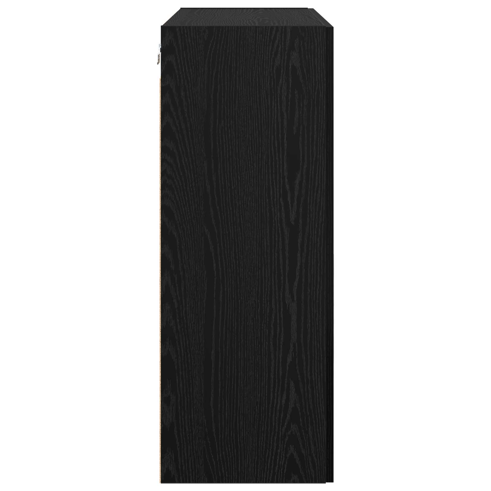 Ormar za Zid Crni hrast 69,5 x 34 x 90 cm Konstruirano drvo