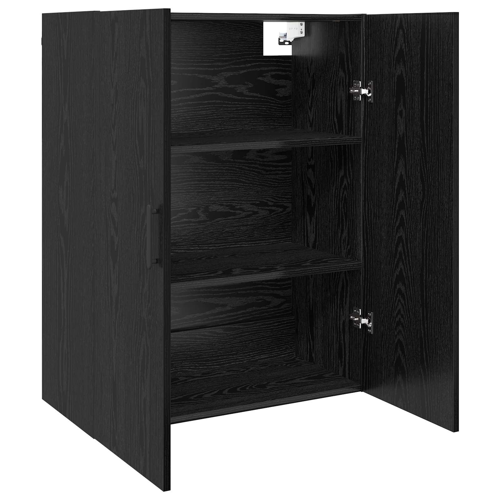 Ormar za Zid Crni hrast 69,5 x 34 x 90 cm Konstruirano drvo