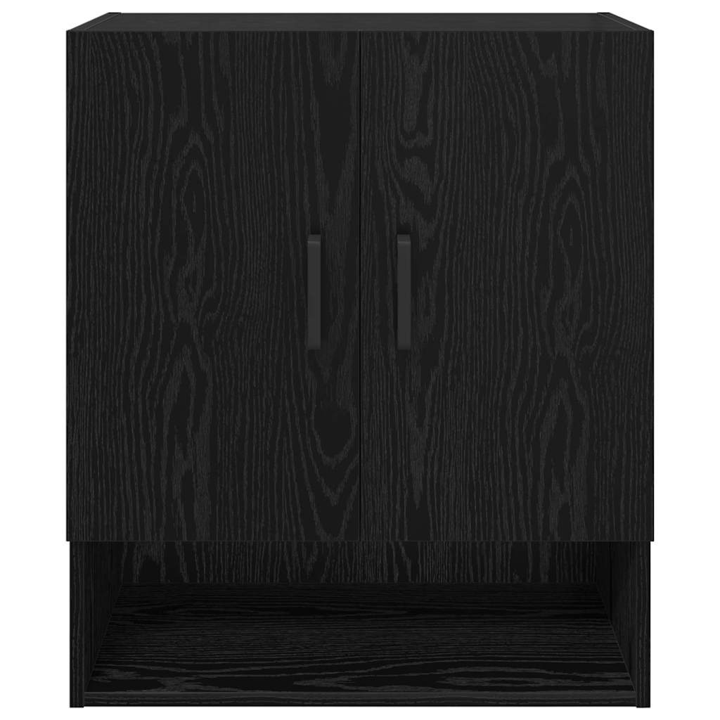Ormar za Zid Zidne Crni hrast 60 x 31 x 70 cm Konstruirano drvo