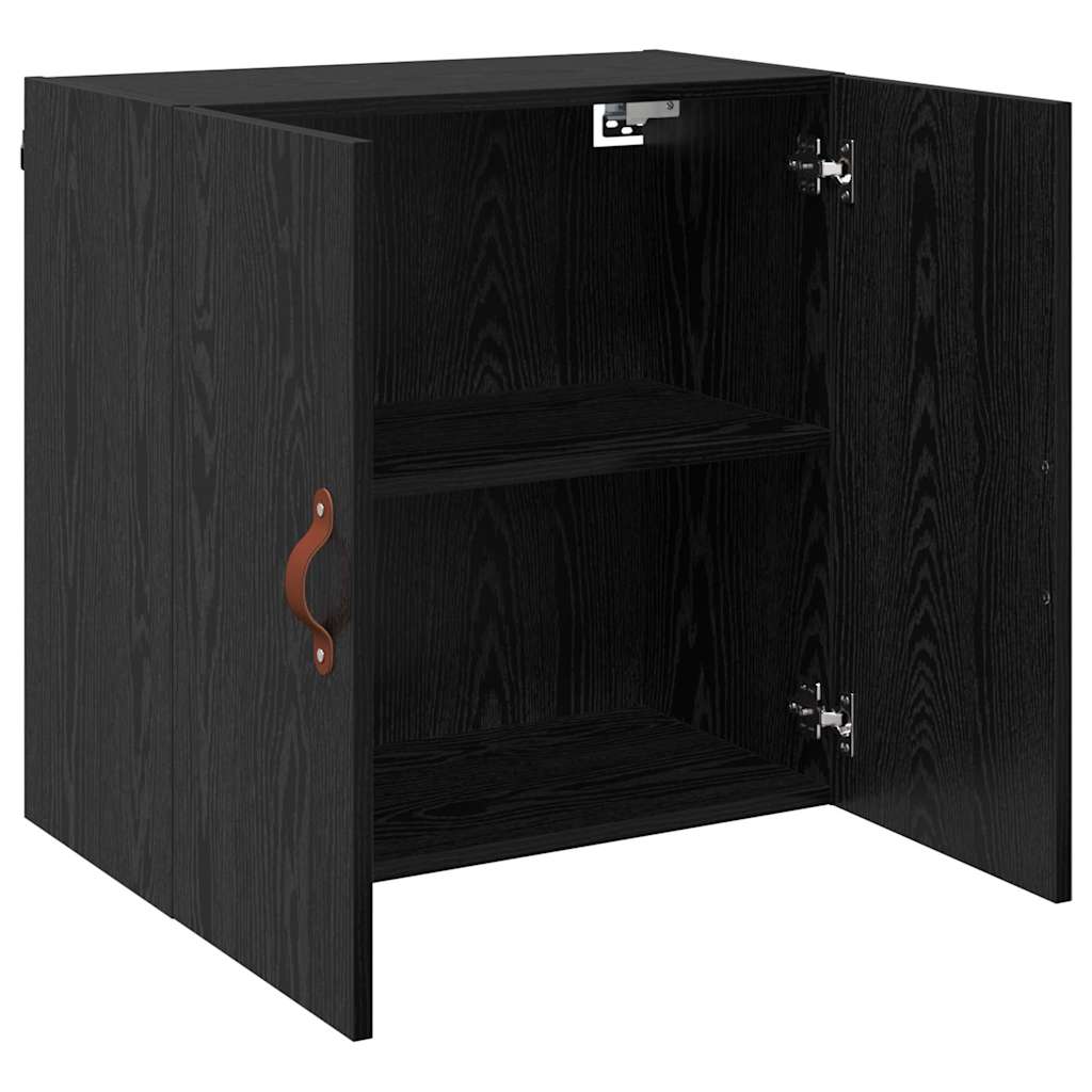 Ormar za Zid Zidne Crni hrast 60 x 31 x 60 cm Konstruirano drvo