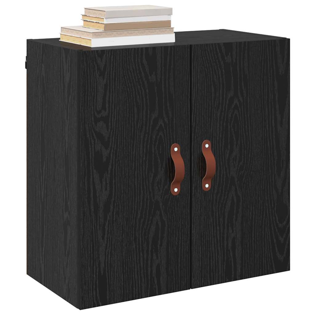 Ormar za Zid Zidne Crni hrast 60 x 31 x 60 cm Konstruirano drvo