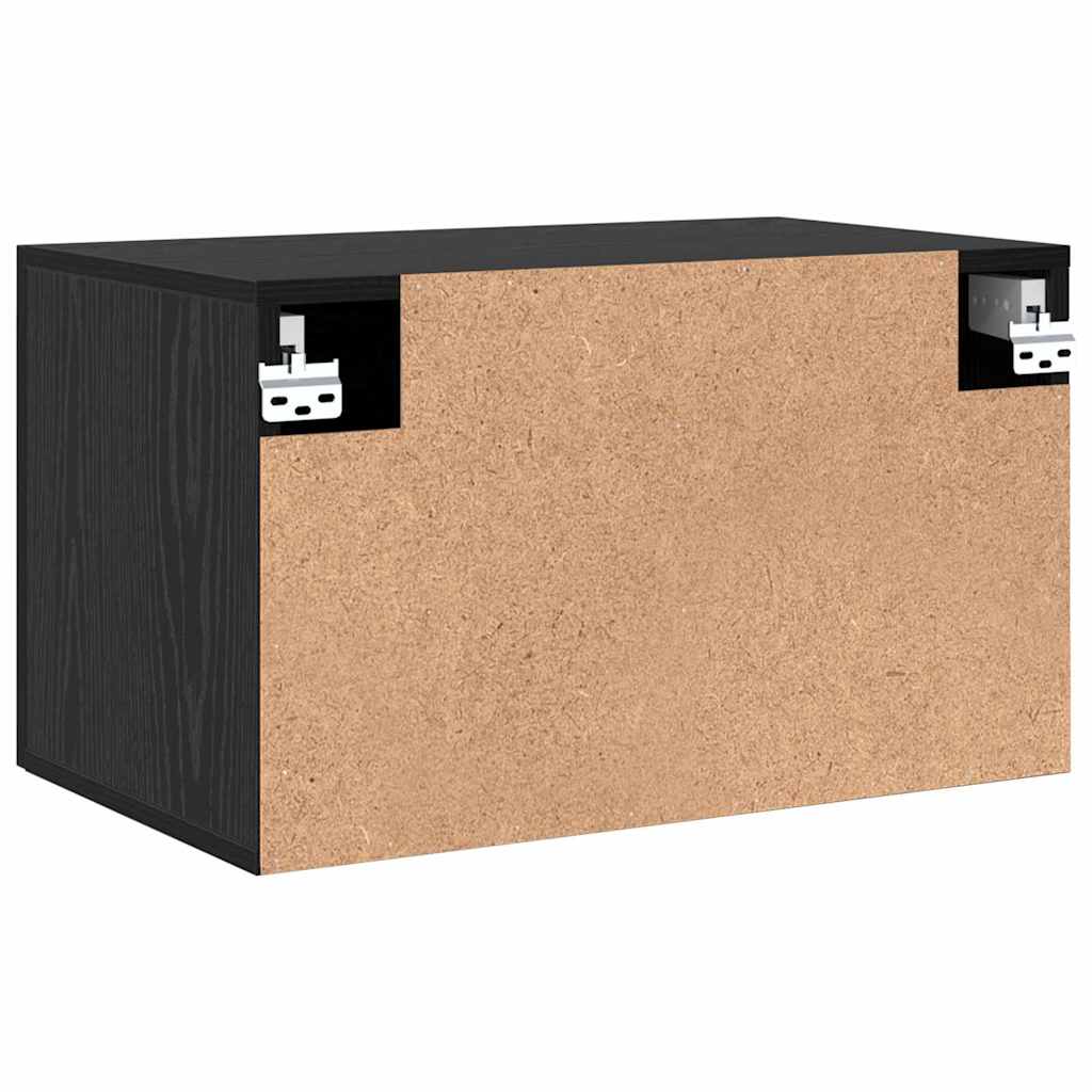 Ormar za montažu na zid Zidne Crni hrast 60 x 36,5 x 35 cm
