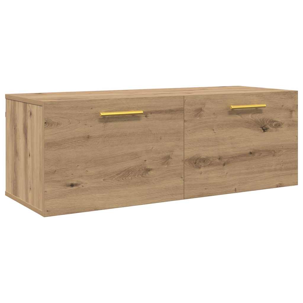 Ormar za Zid 100 x 36.5 x 35 cm Konstruirano drvo hrast artisan