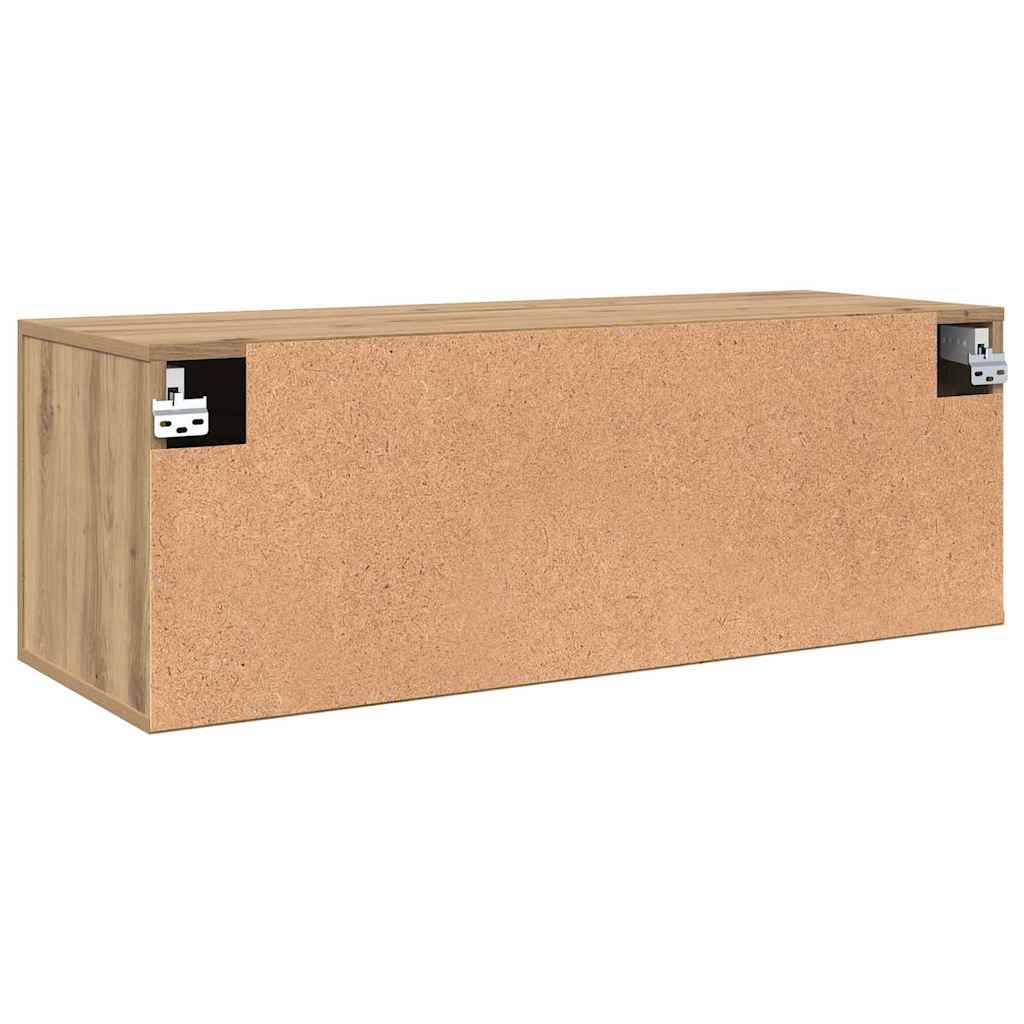 Ormar za Zid 100 x 36.5 x 35 cm Konstruirano drvo hrast artisan