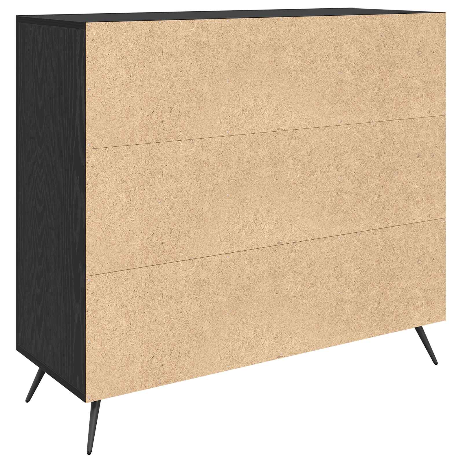 Kreveta Crni hrast 89,5 x 34 x 80 cm Konstruirano drvo