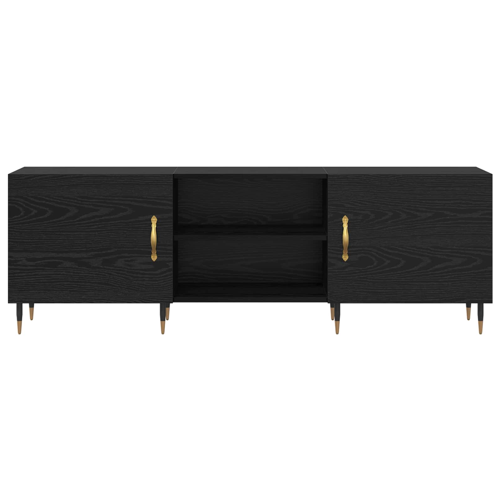 TV ormar Crni hrast 150 x 30 x 50 cm Konstruirano drvo