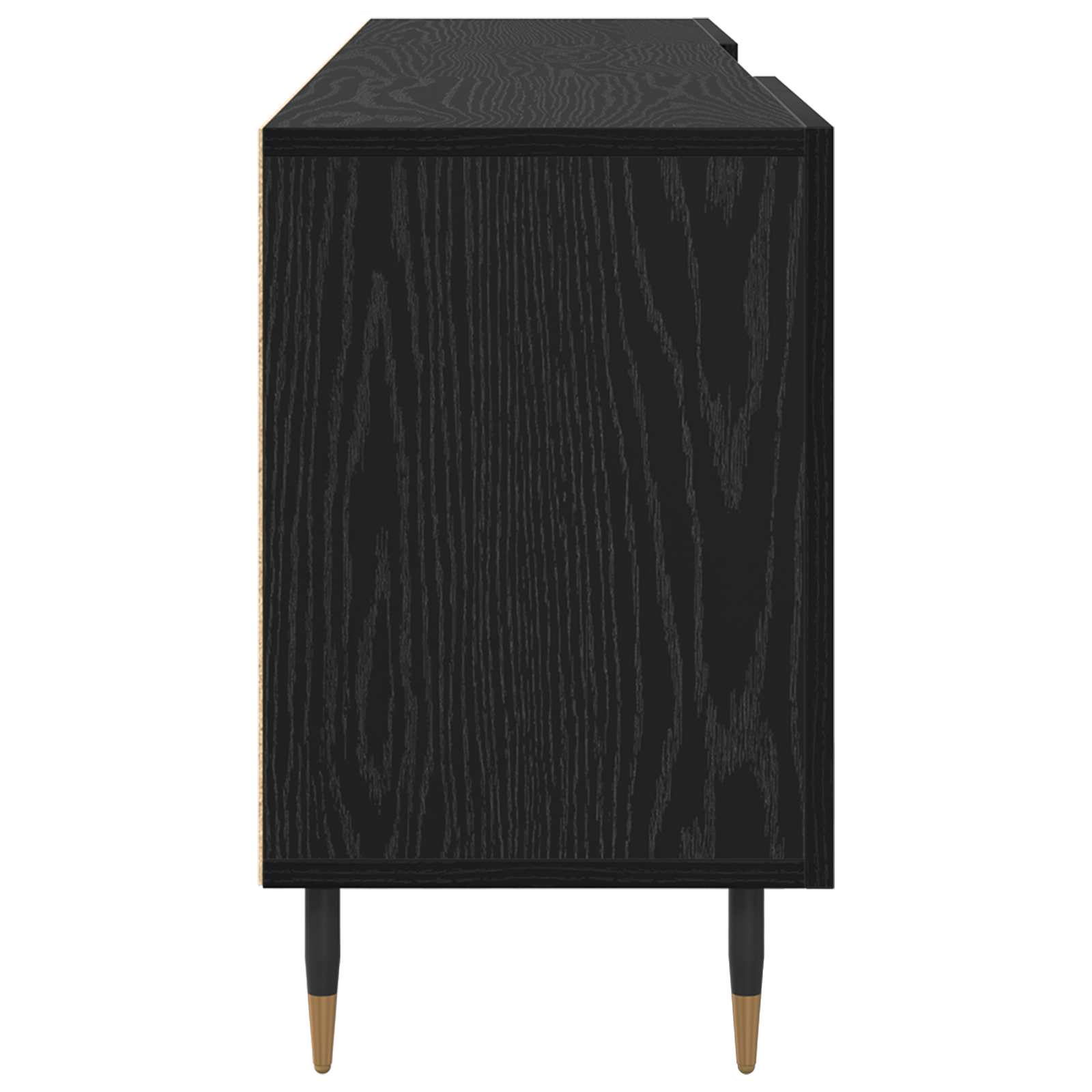 TV ormar Crni hrast 150 x 30 x 50 cm Konstruirano drvo