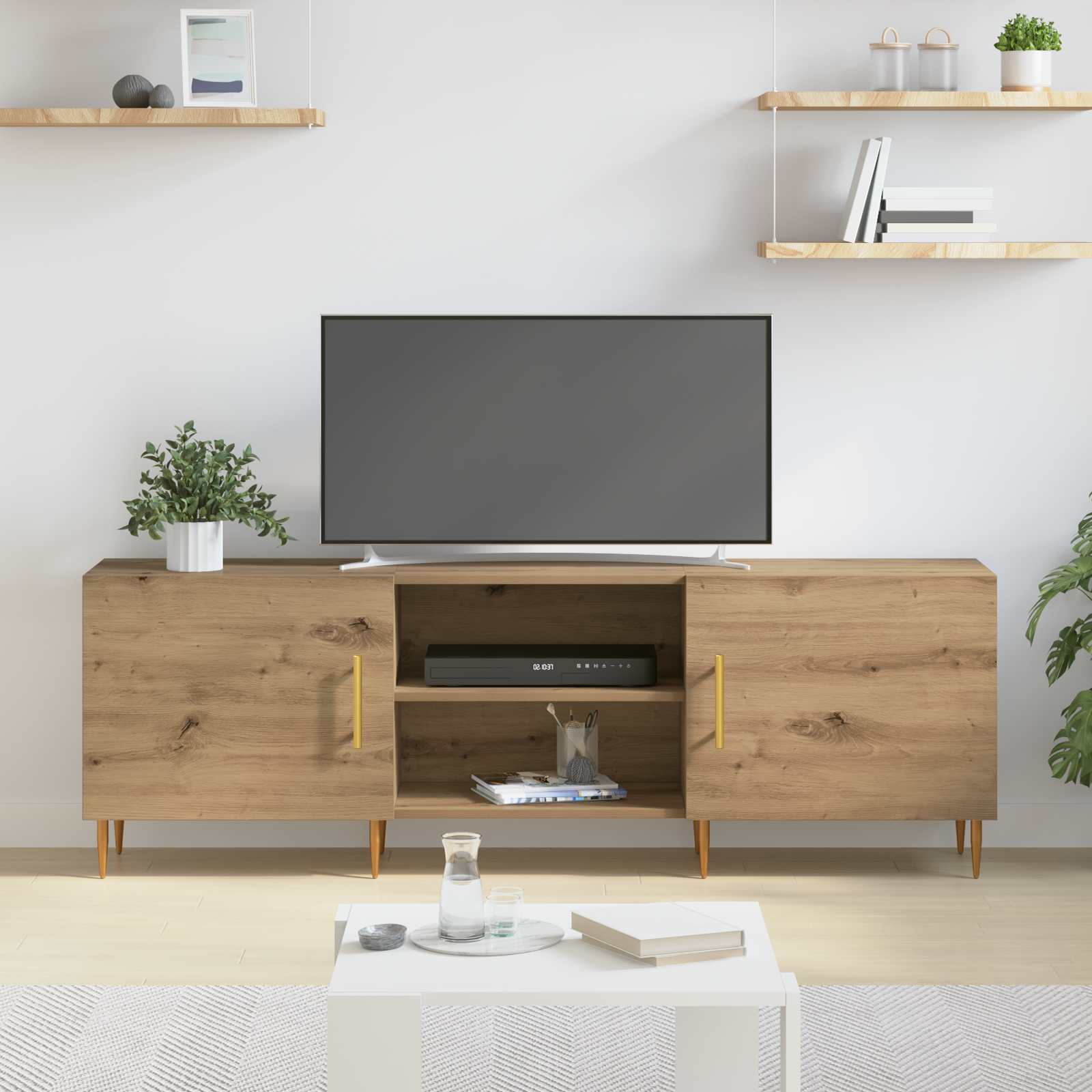 TV ormar hrast artisan 150 x 30 x 50 cm Konstruirano drvo