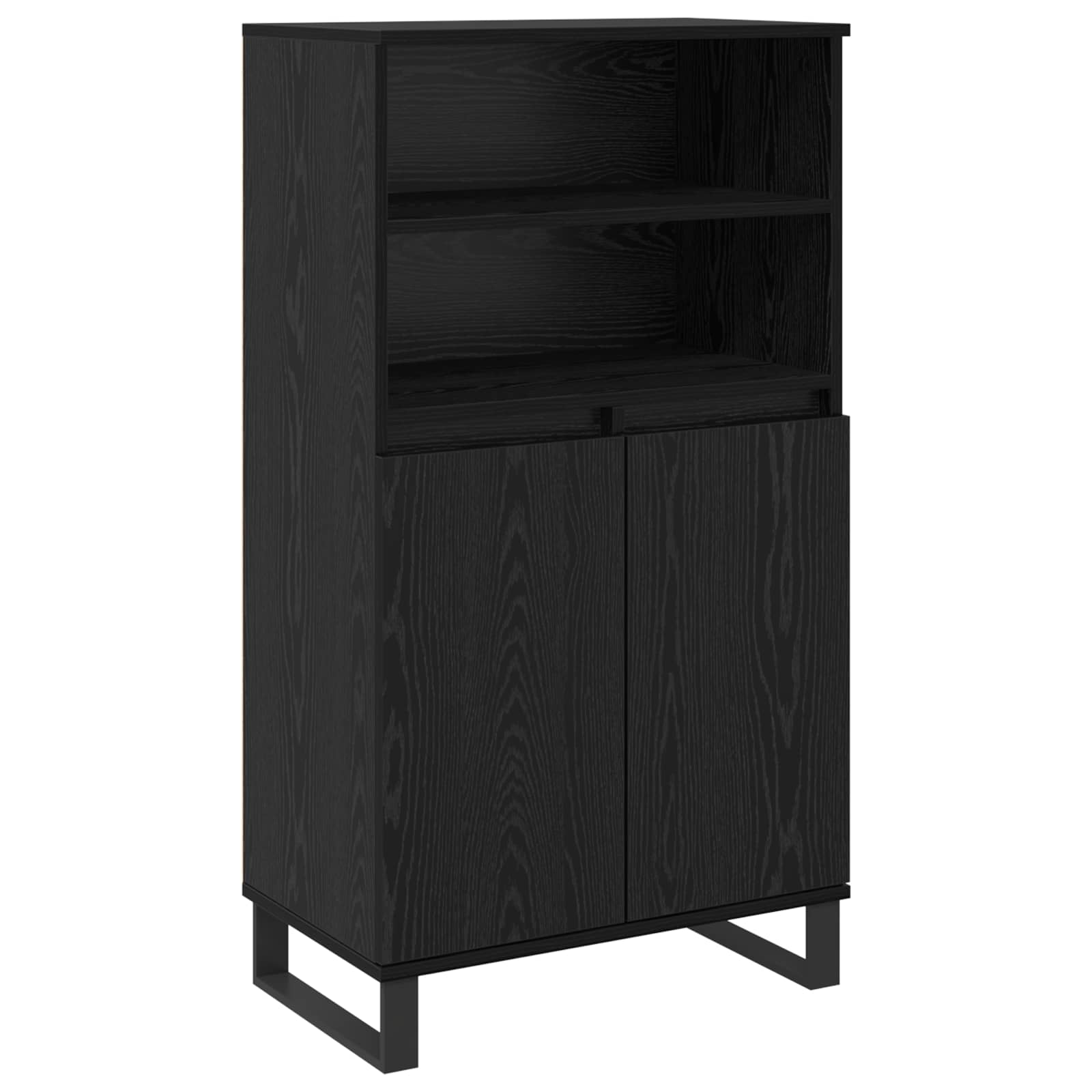 Highboard Crna 60 x 36 x 110 cm Konstruirano drvo