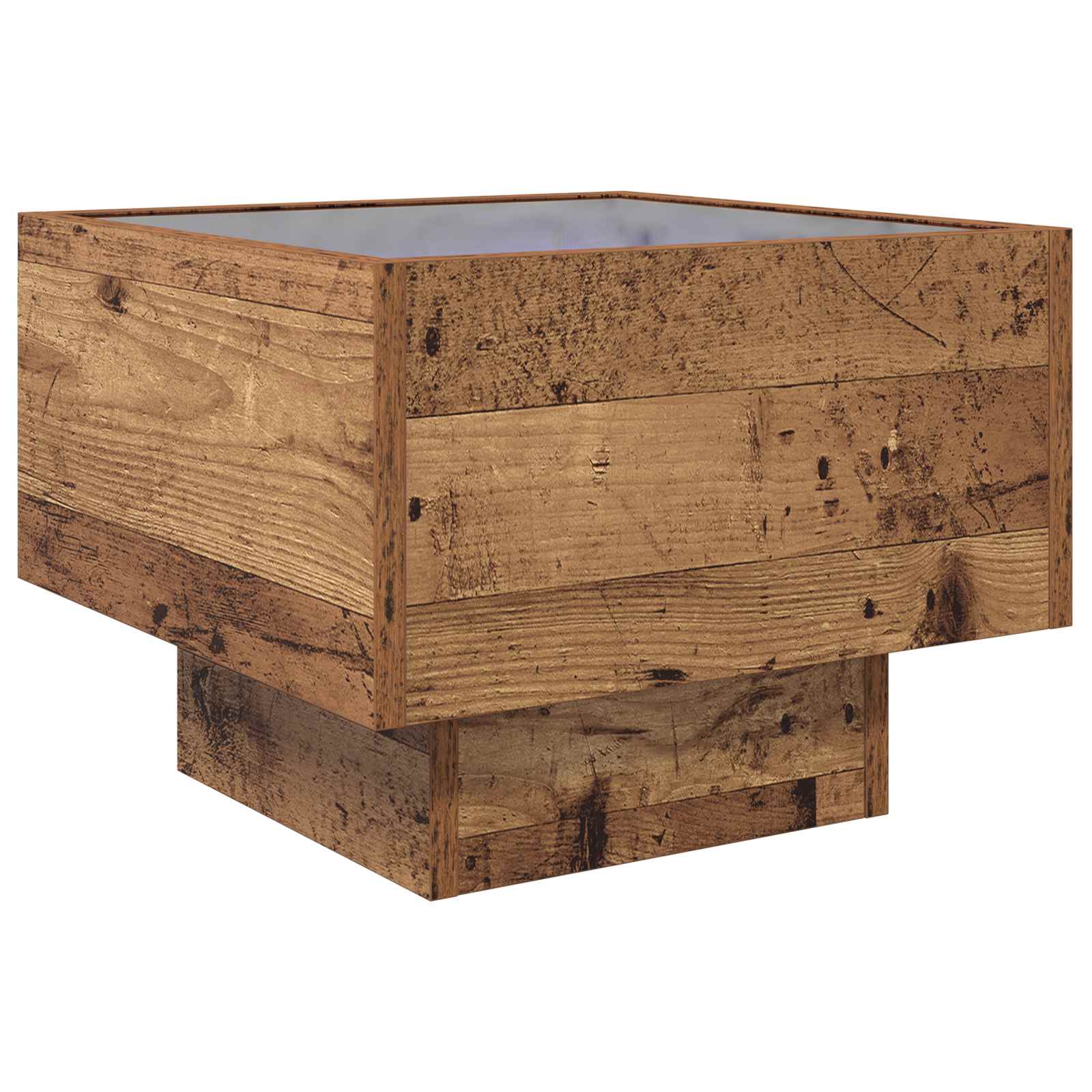 Bocni stol Staro drvo 40 x 40 x 30 cm Konstruirano drvo