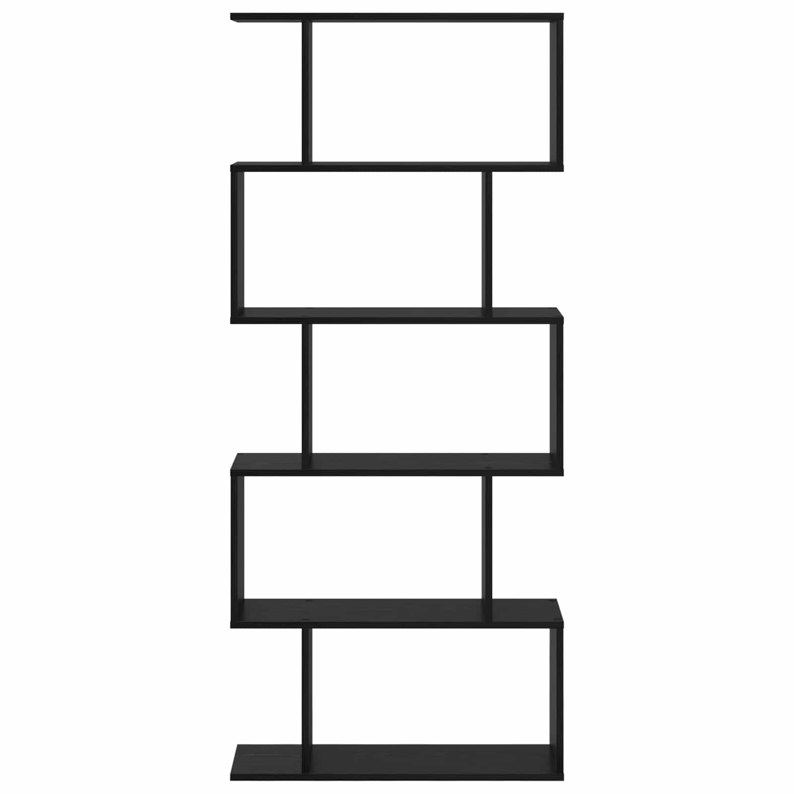 Ormarić za knjige Crni hrast 70 x 24 x 161 cm Konstruirano drvo
