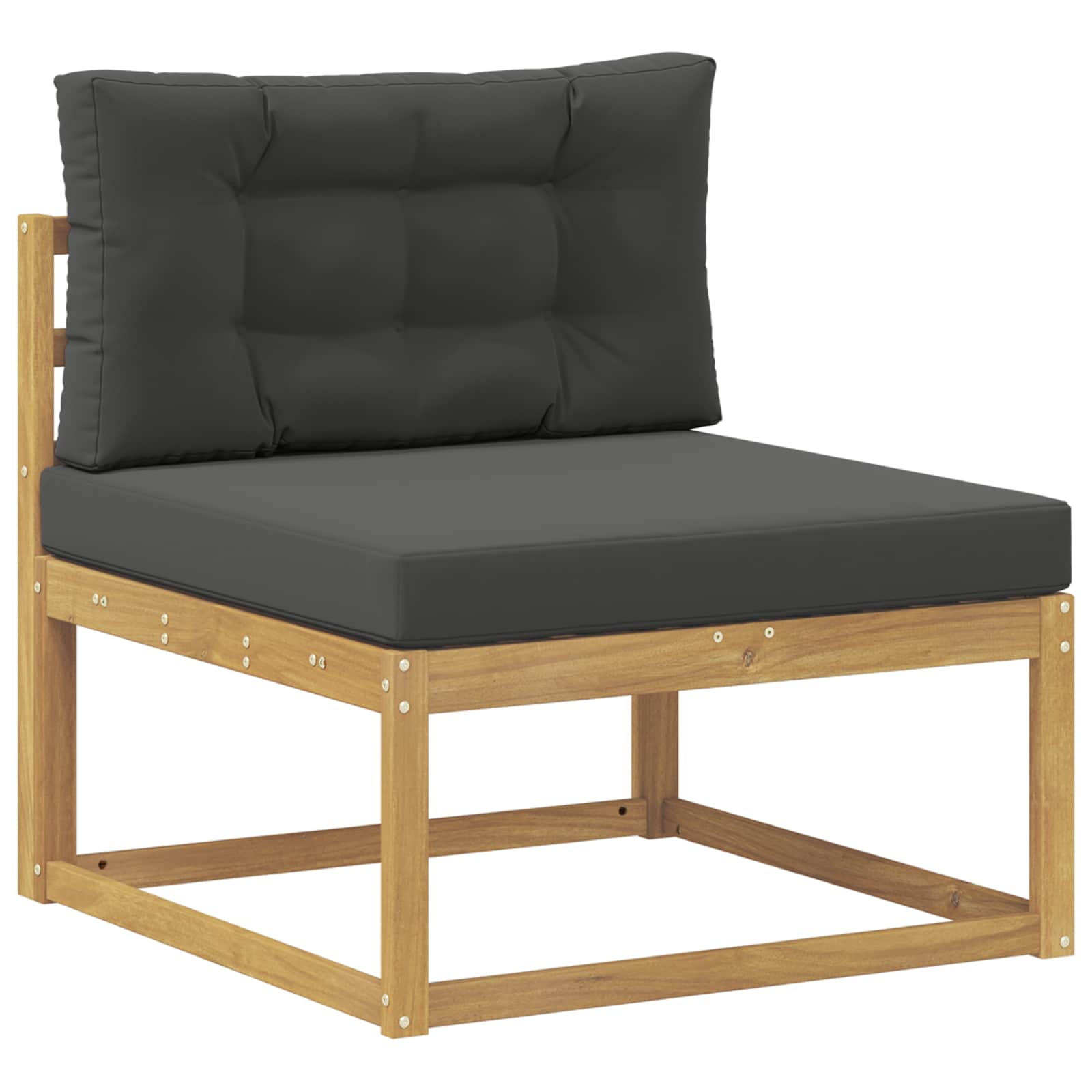 Set vanjskih sofa 6 kom. Bijela i antracit