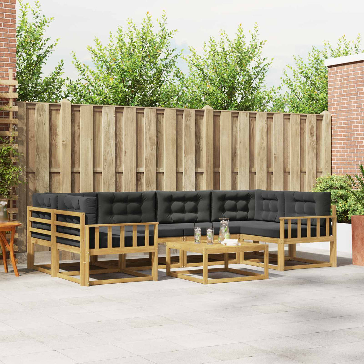 Set vanjskih sofa 7 pcs
