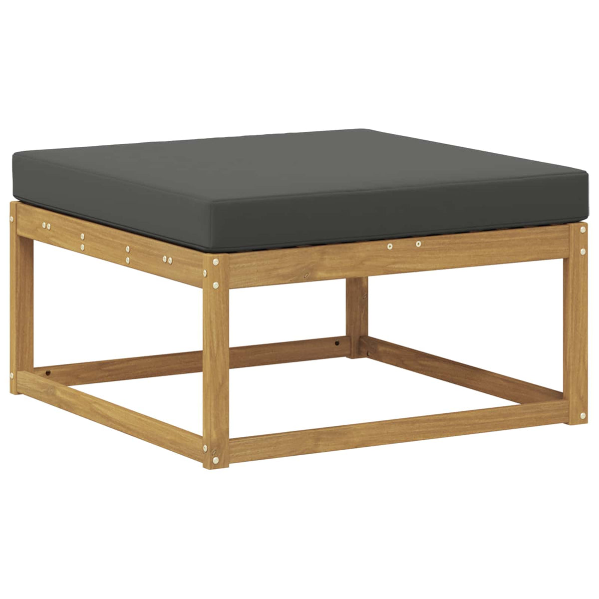 Set vanjskih sofa 6 kom. Bijela i antracit Smeđa 329 x 162,5 x 73 cm