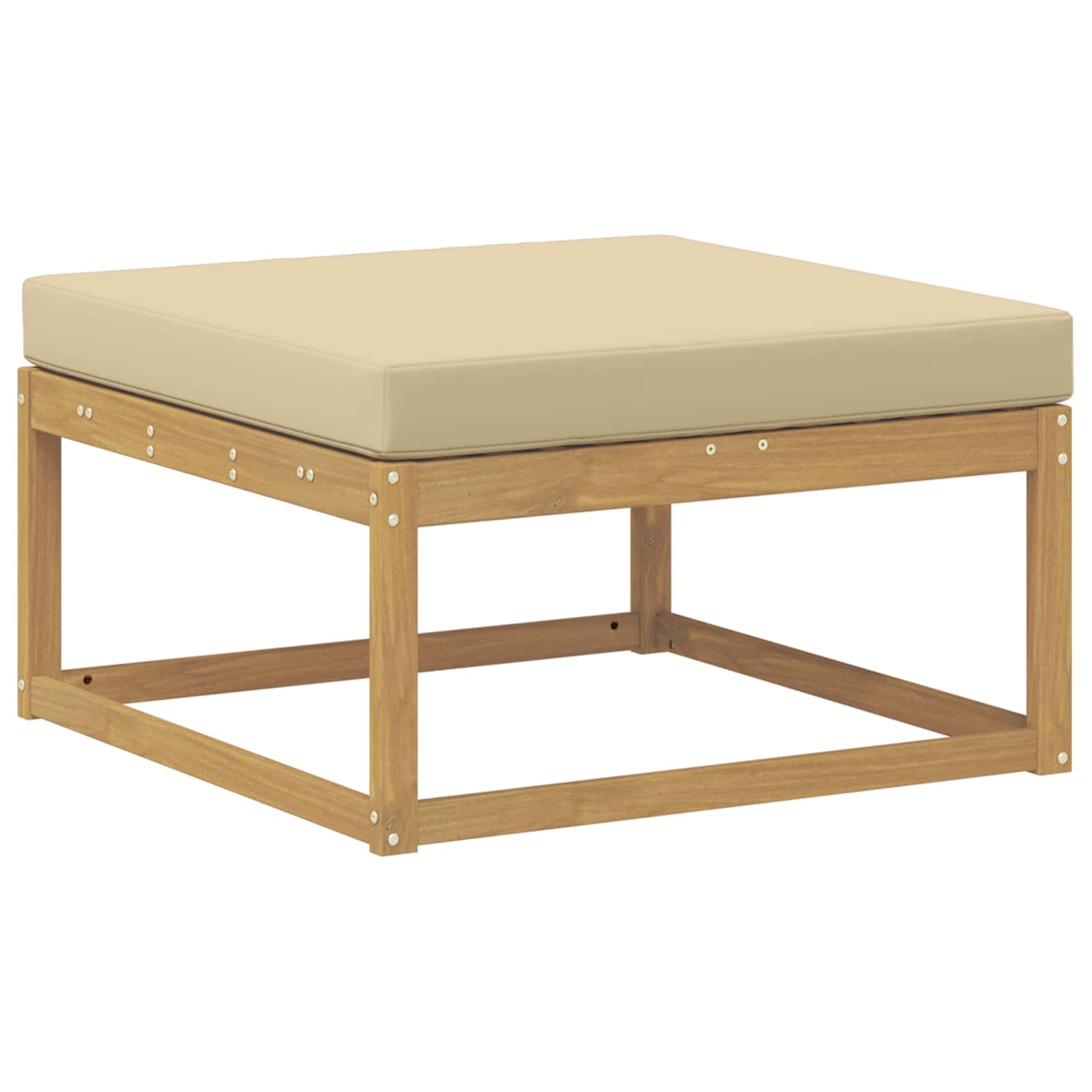 Set vanjskih sofa 9 kom. Bijela i bež