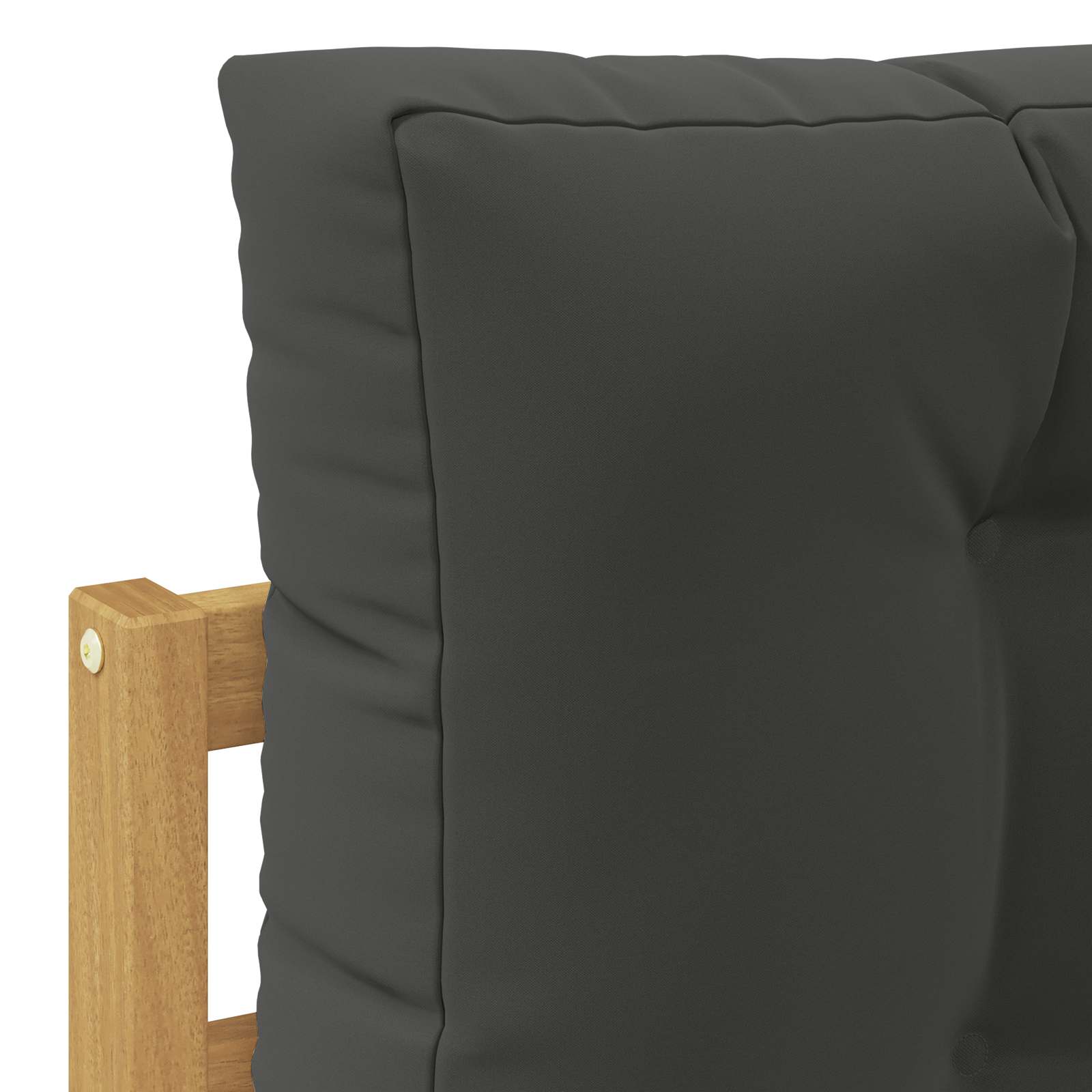 Set vanjskih sofa 5 kom. Bijela Poliester