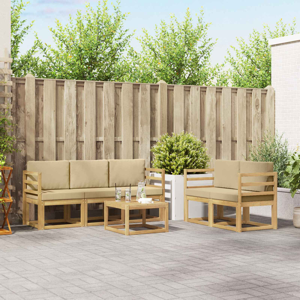 Set vanjskih sofa 6 kom.