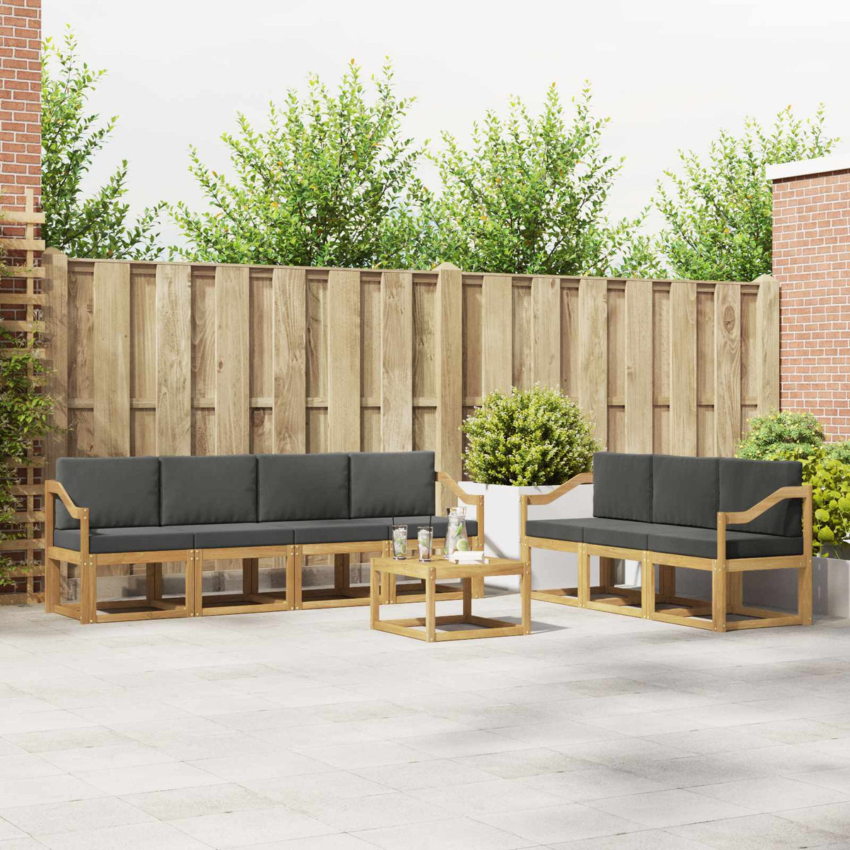 Set vanjskih sofa 7 kom.