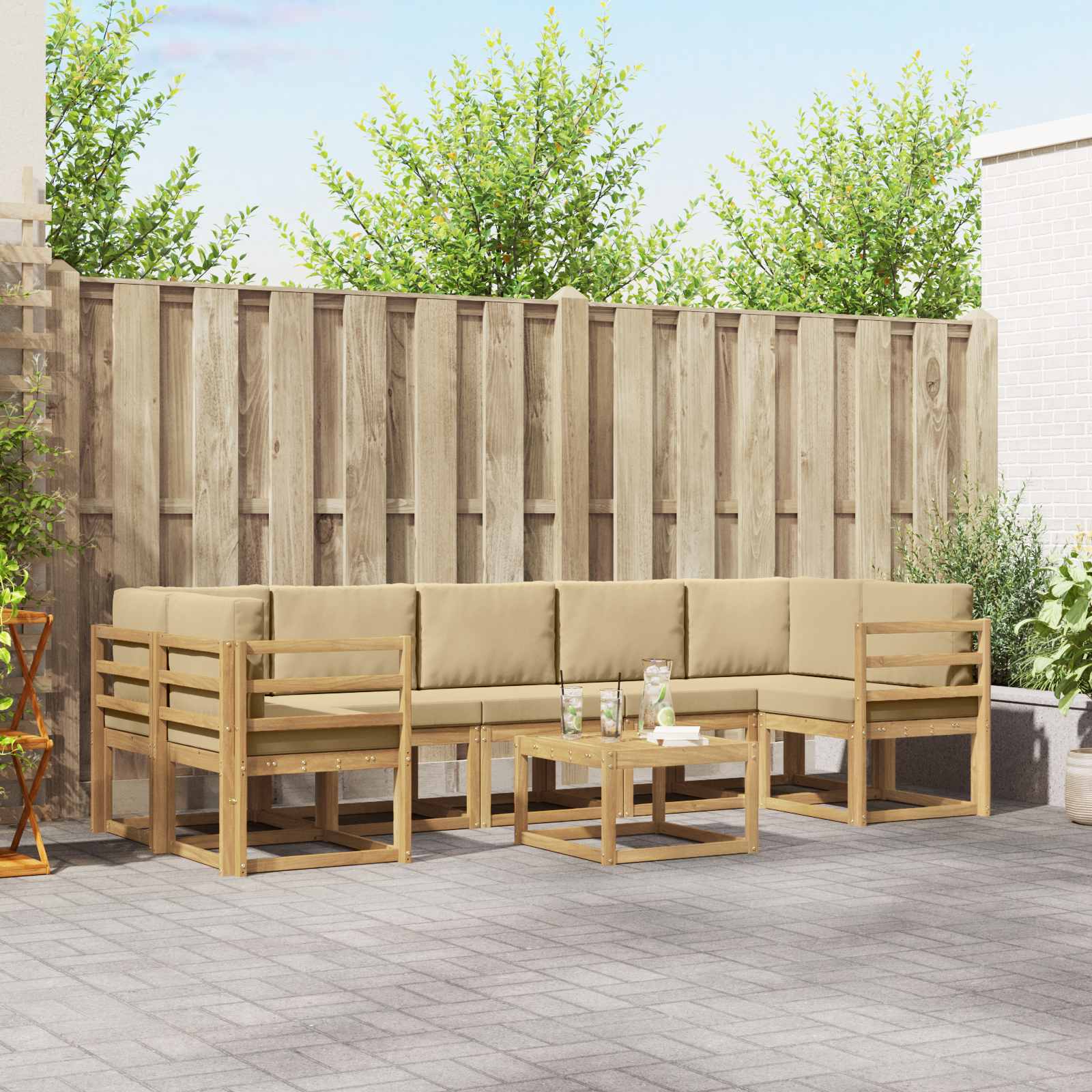 Set vanjskih sofa 6 pcs