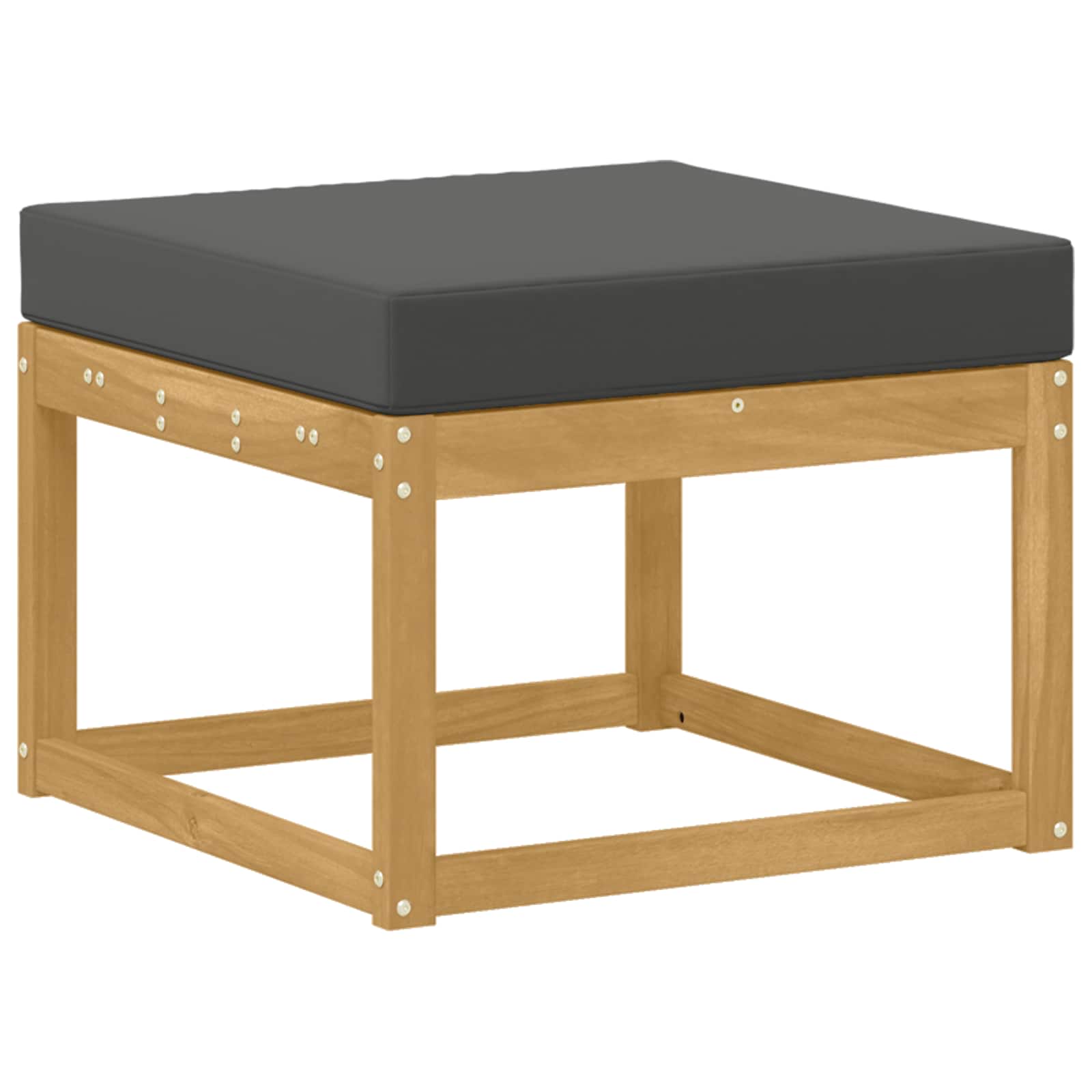 Set vanjskih sofa s jastukom 8 pcs Bijela i antracit Poliester