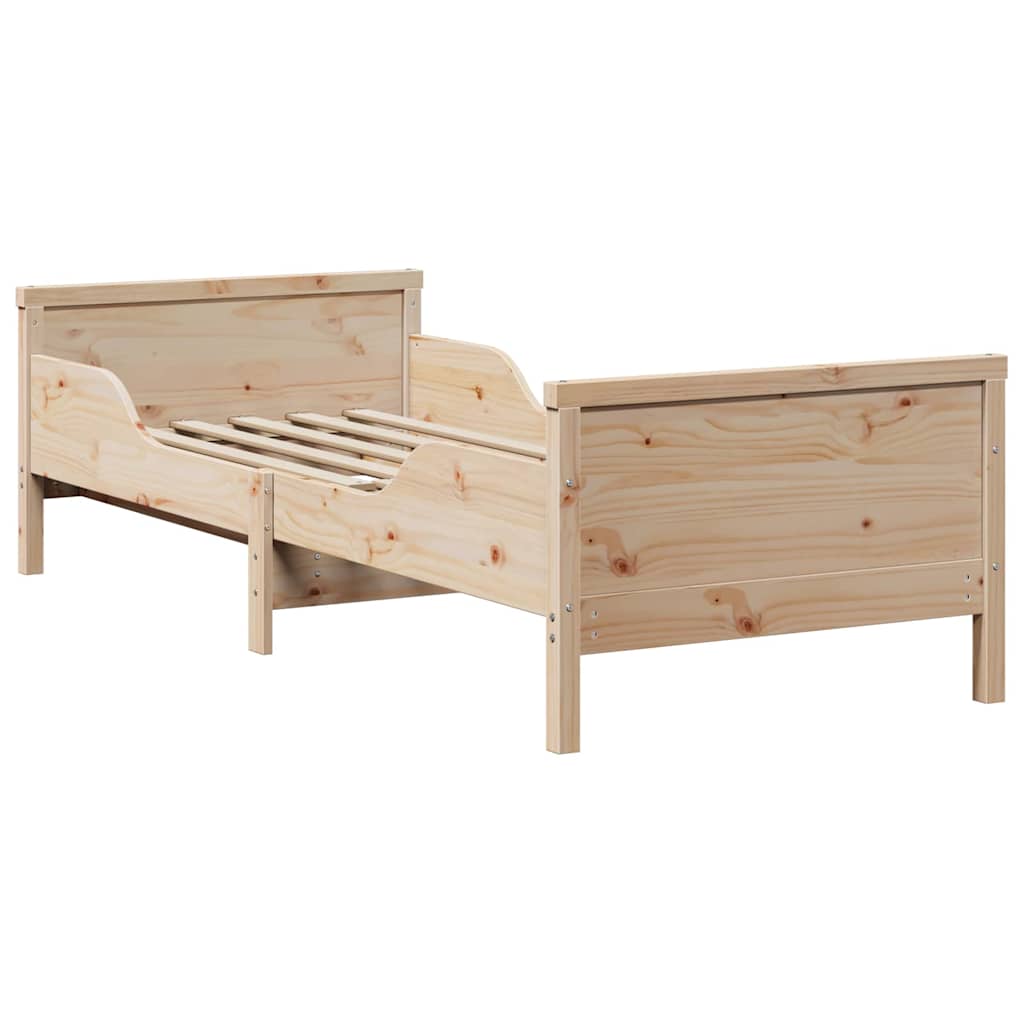 Krevetna konstrukcija Smeđa 80 x 200 cm Konstruirano drvo