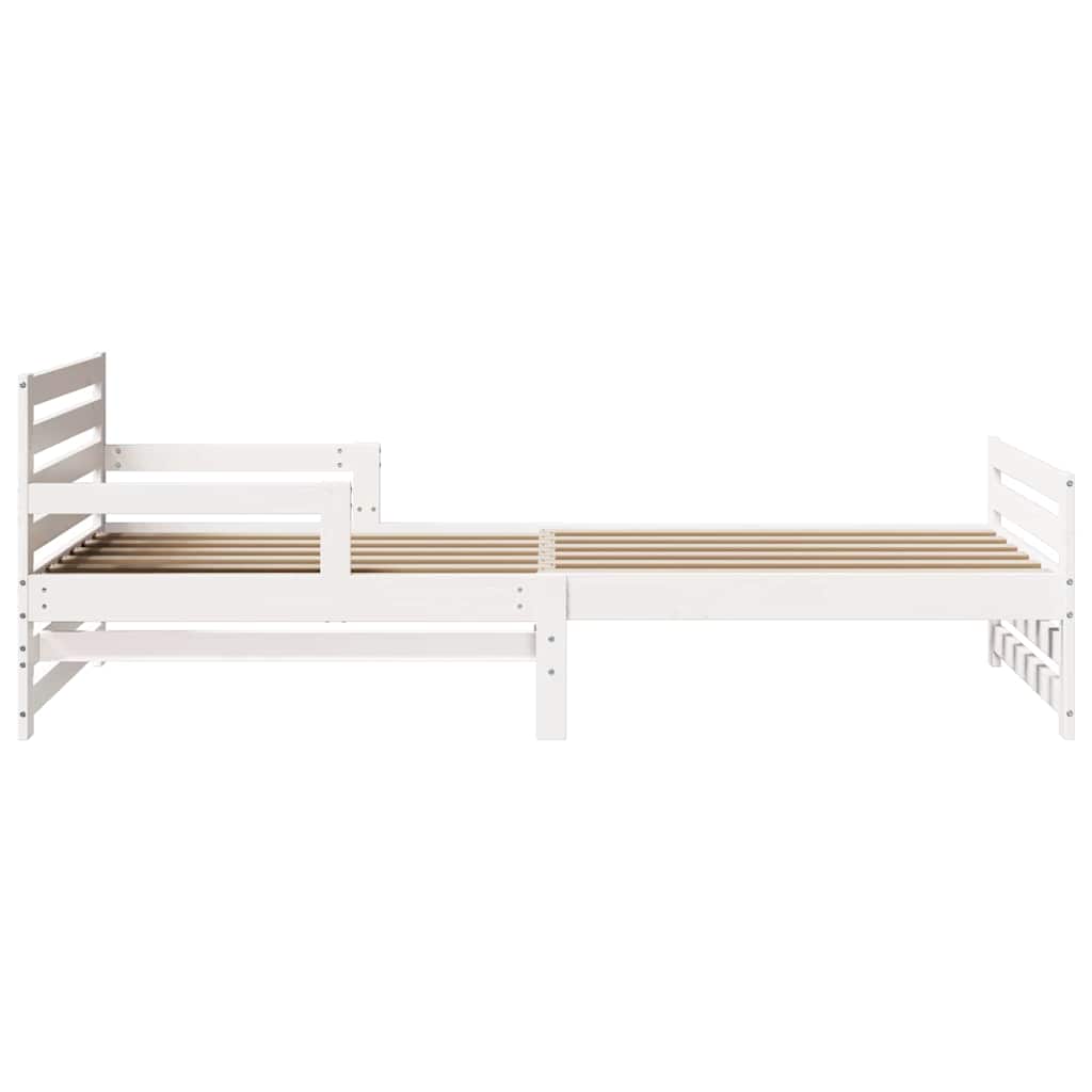 Krevetna konstrukcija Bijelo 80 x 200 cm Konstruirano drvo