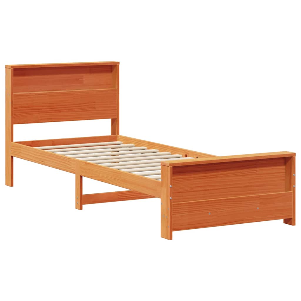 Krevetna konstrukcija Vosak smeđa 80 x 200 cm Konstruirano drvo