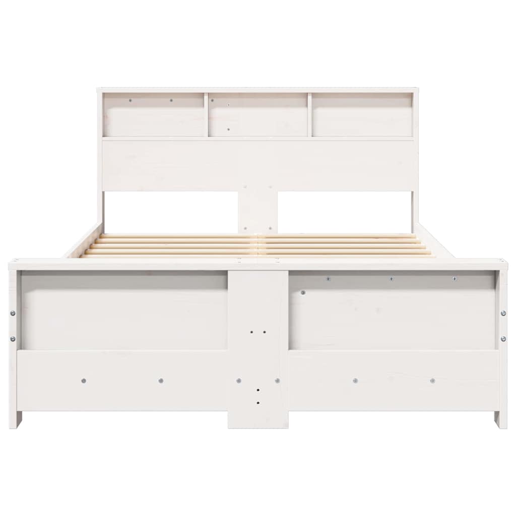 Krevetna konstrukcija Bijelo 120 x 190 cm Konstruirano drvo