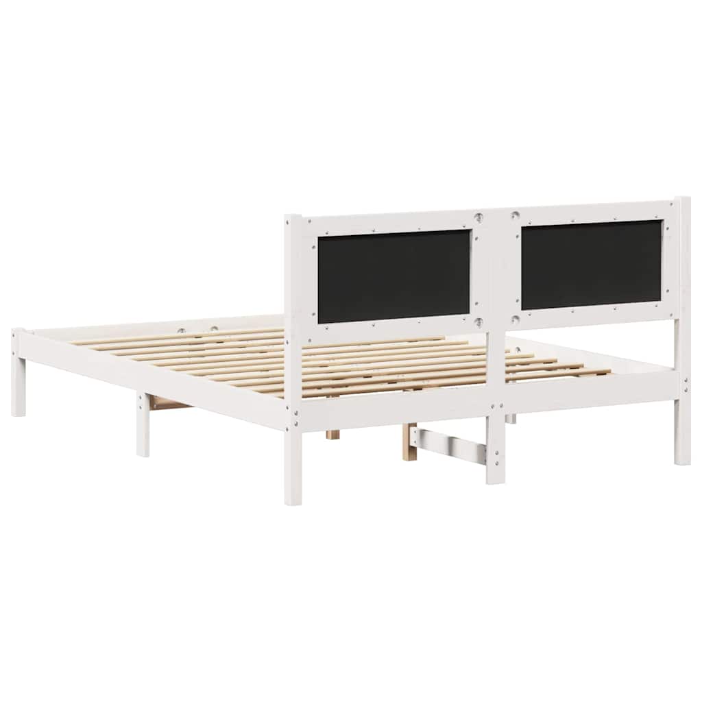 Krevetna konstrukcija s uzglavljem Svijetlo siva 150 x 200 cm