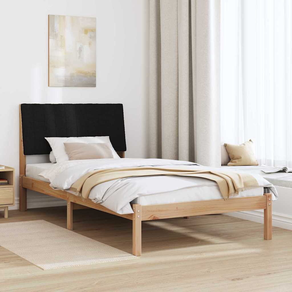 Krevetna konstrukcija Smeđa 100 x 200 cm Čvrsto borovo drvo