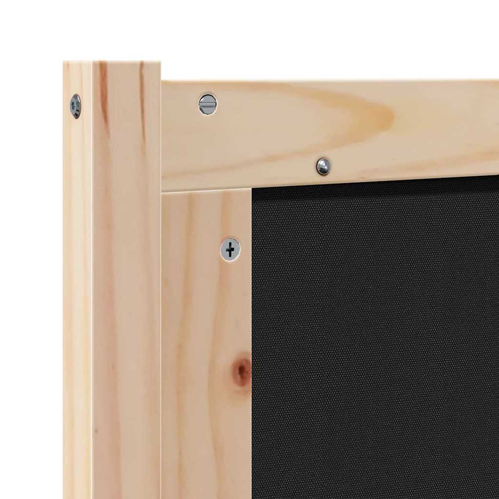 Uzglavlje Ostalo Smeđa i crna 200 cm Masivna borovina