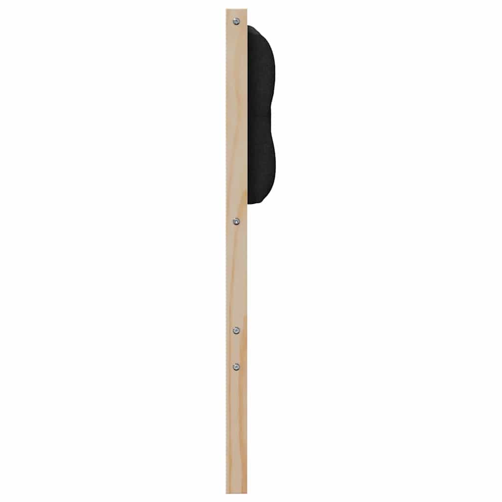 Uzglavlje Ostalo Smeđa i crna 150 cm Masivna borovina