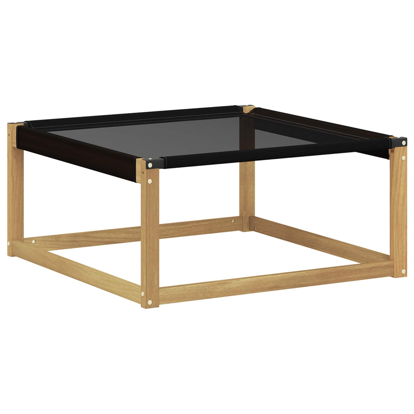 Set vanjskih sofa s jastukom 4 pcs Bijela i crna