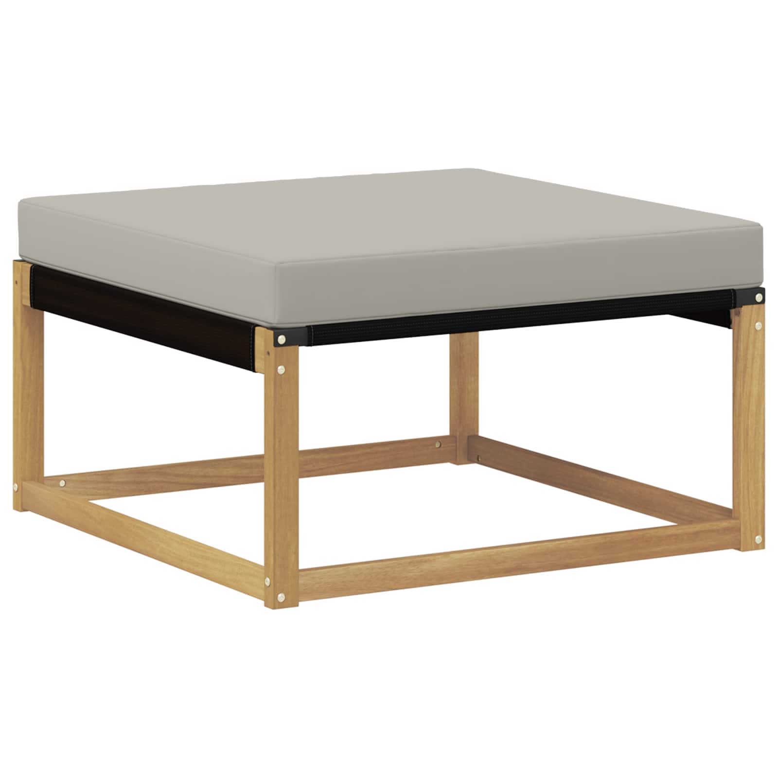 Set vanjskih sofa 6 pcs Bijela i svjetlosiva