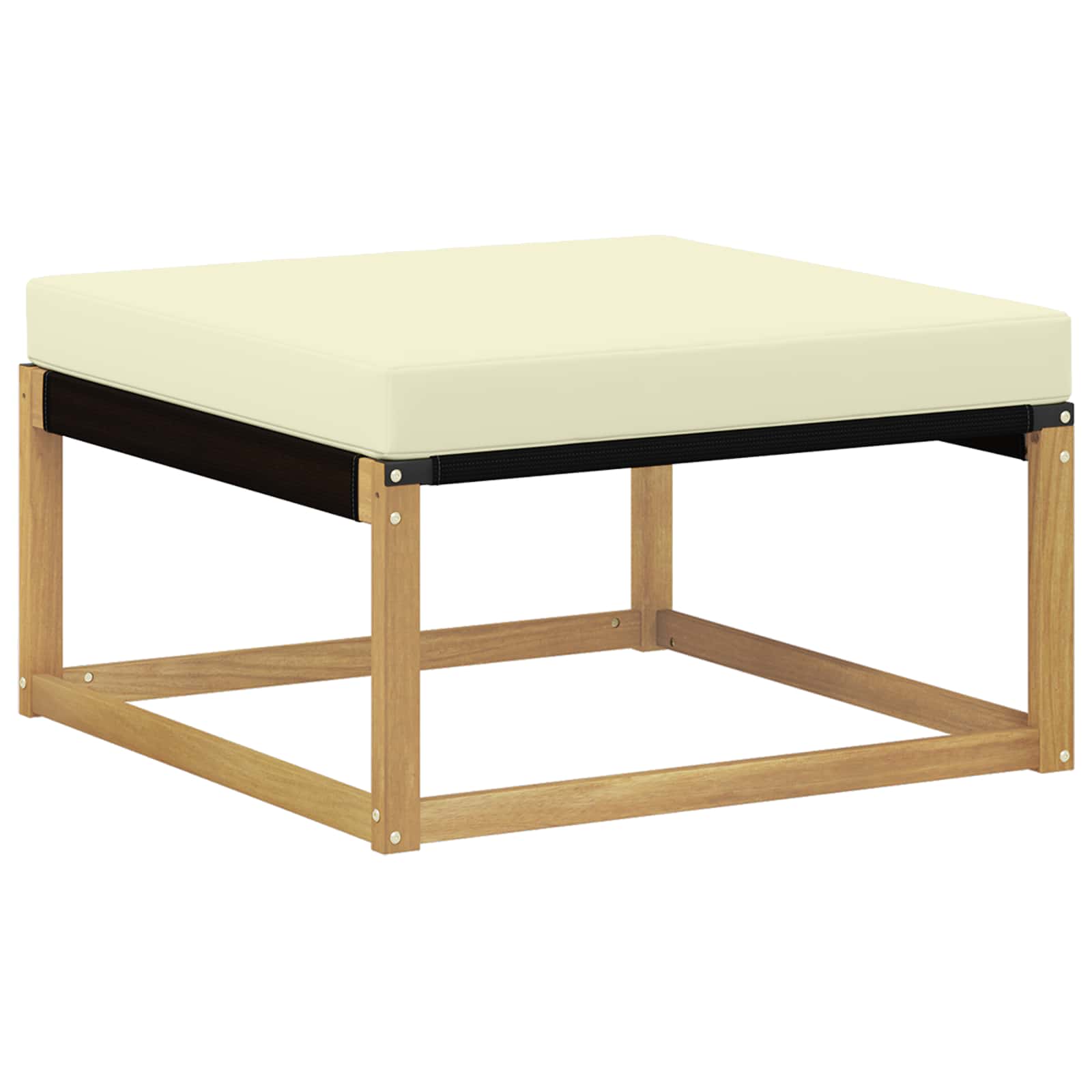 Set vanjskih sofa 7 pcs Bijela i krem 79 x 79 x 37 cm
