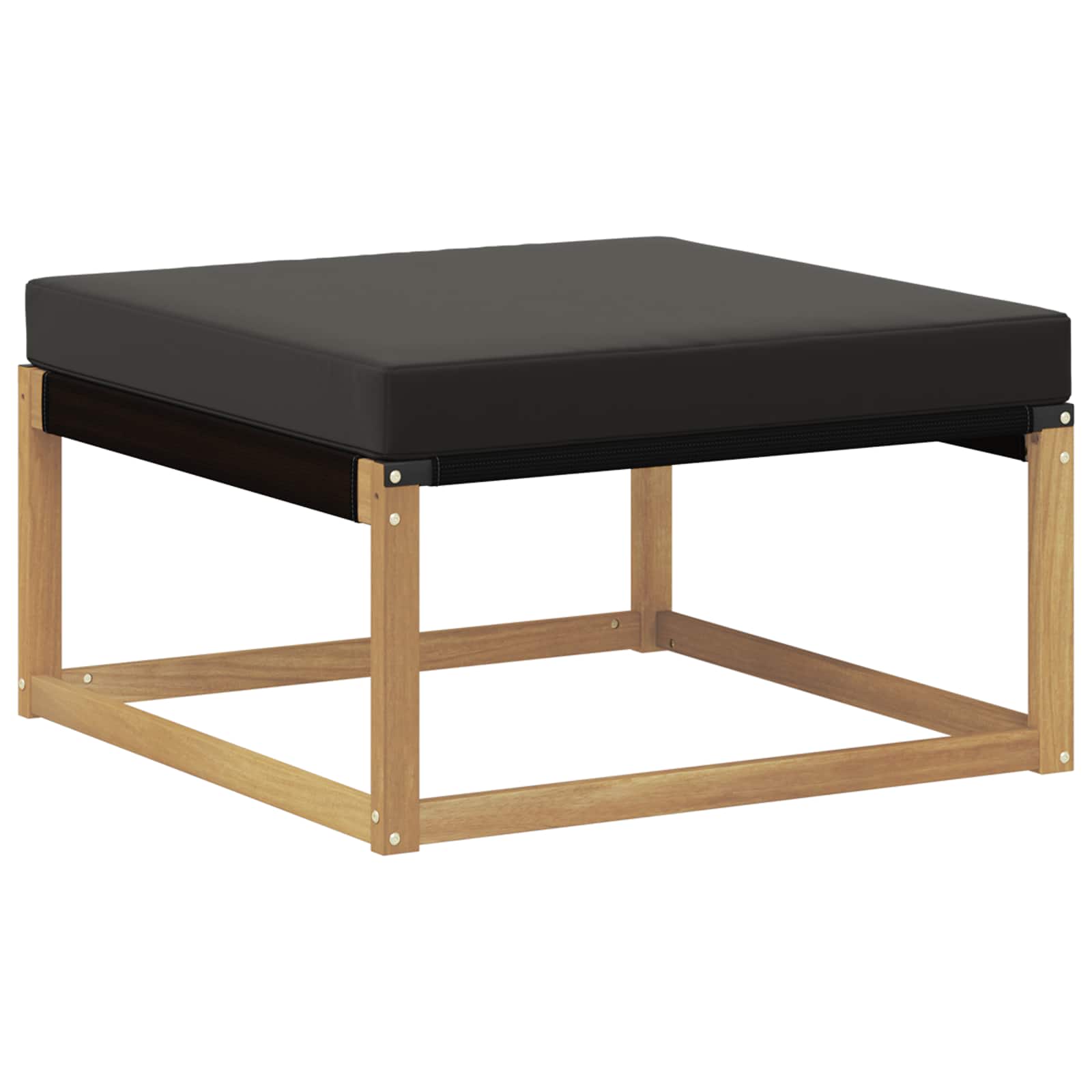 Set vanjskih sofa 7 pcs Bijela i crna 79 x 79 x 37 cm