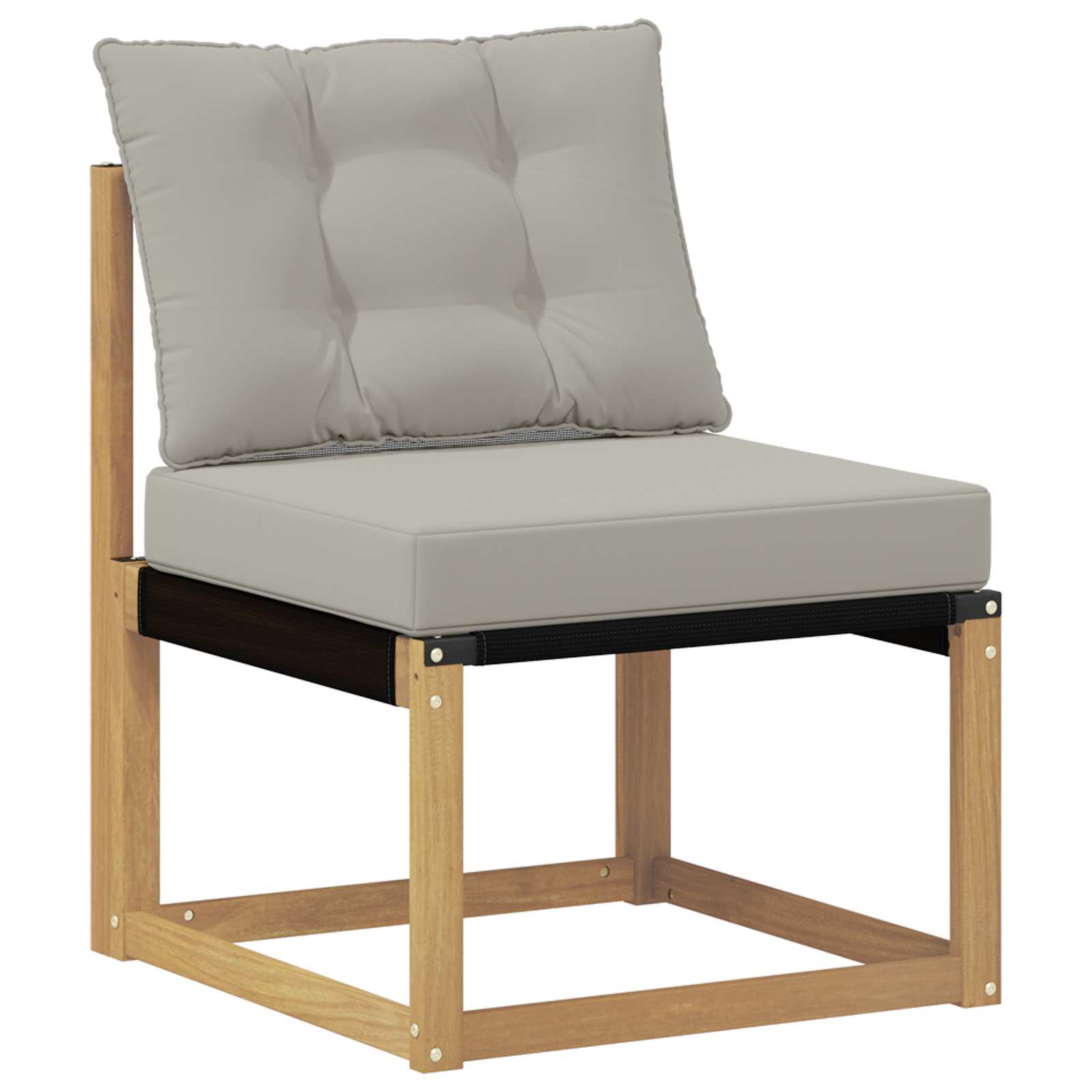Set vanjskih sofa 7 kom. Bijela i svjetlosiva