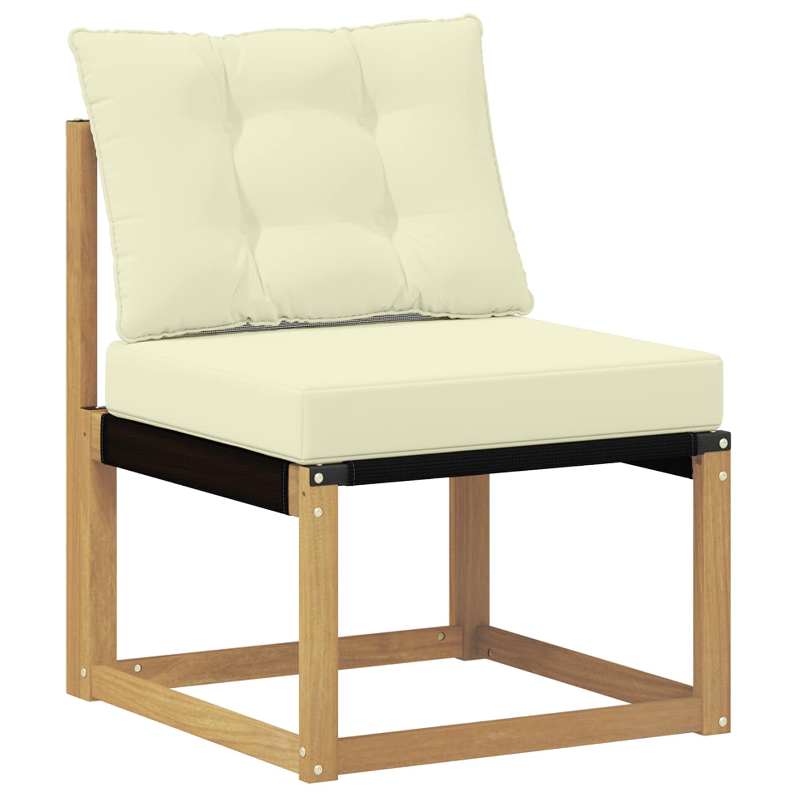 Set vanjskih sofa 8 kom. Bijela i krem