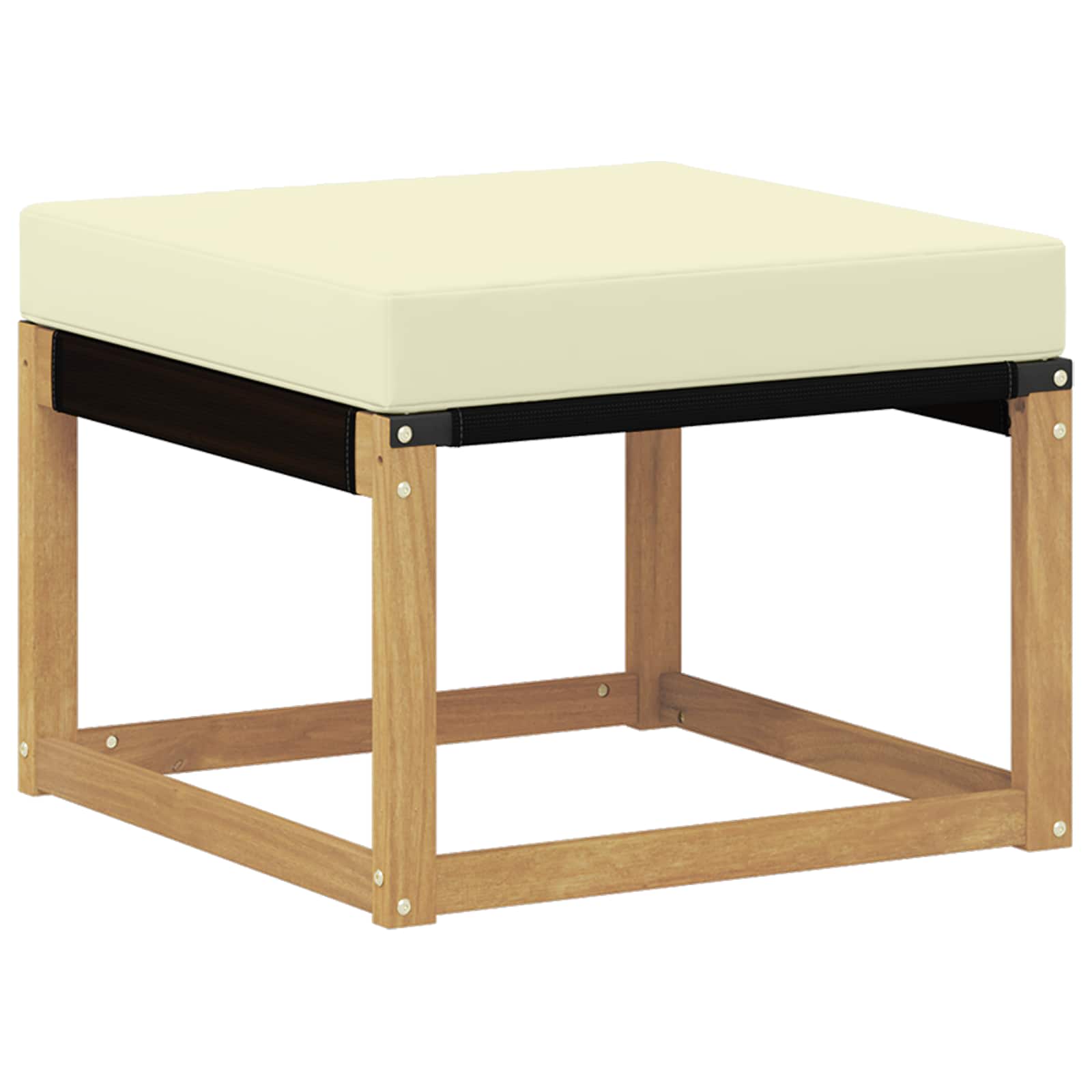 Set vanjskih sofa 8 kom. Bijela i krem