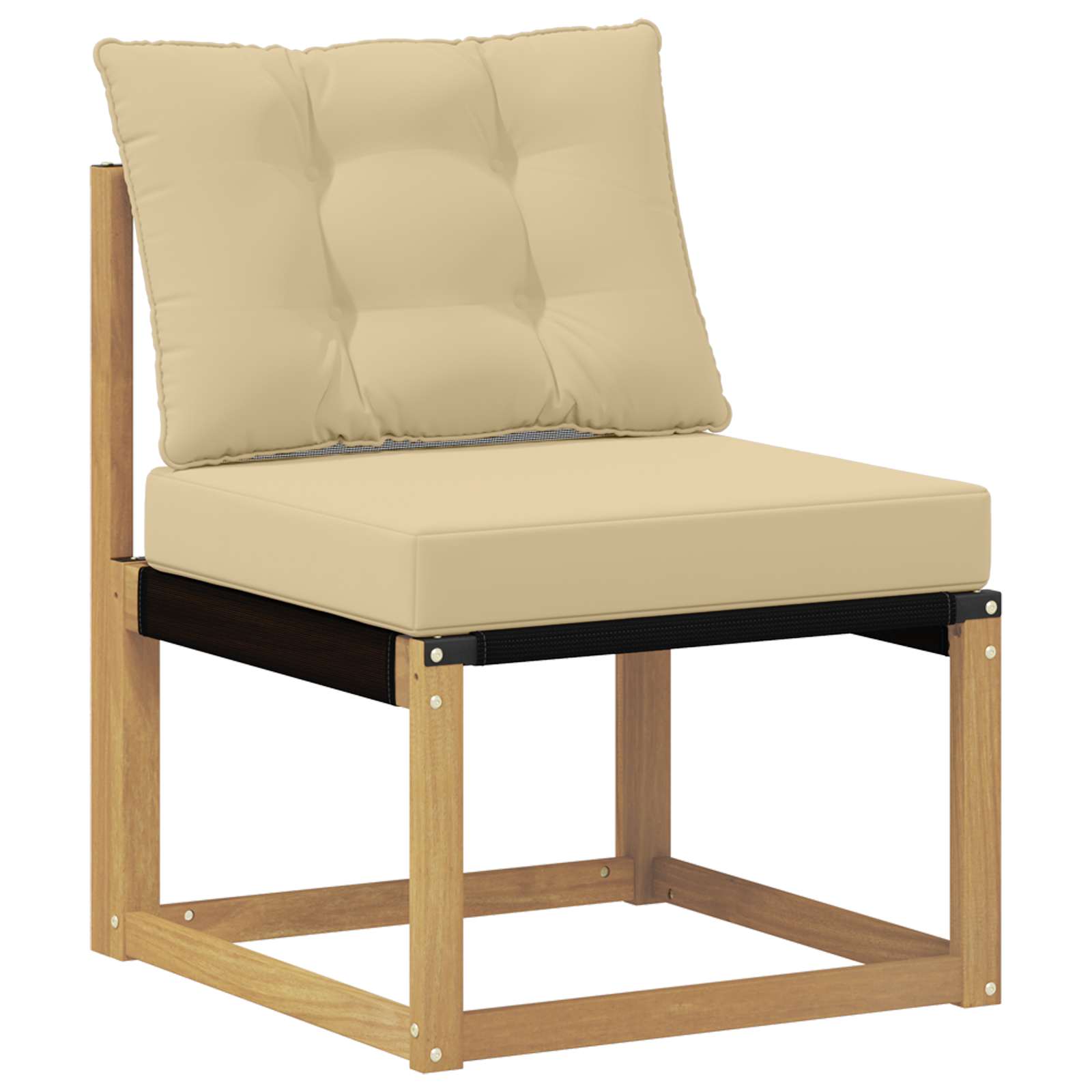 Set vanjskih sofa 8 kom. Bijela i bež