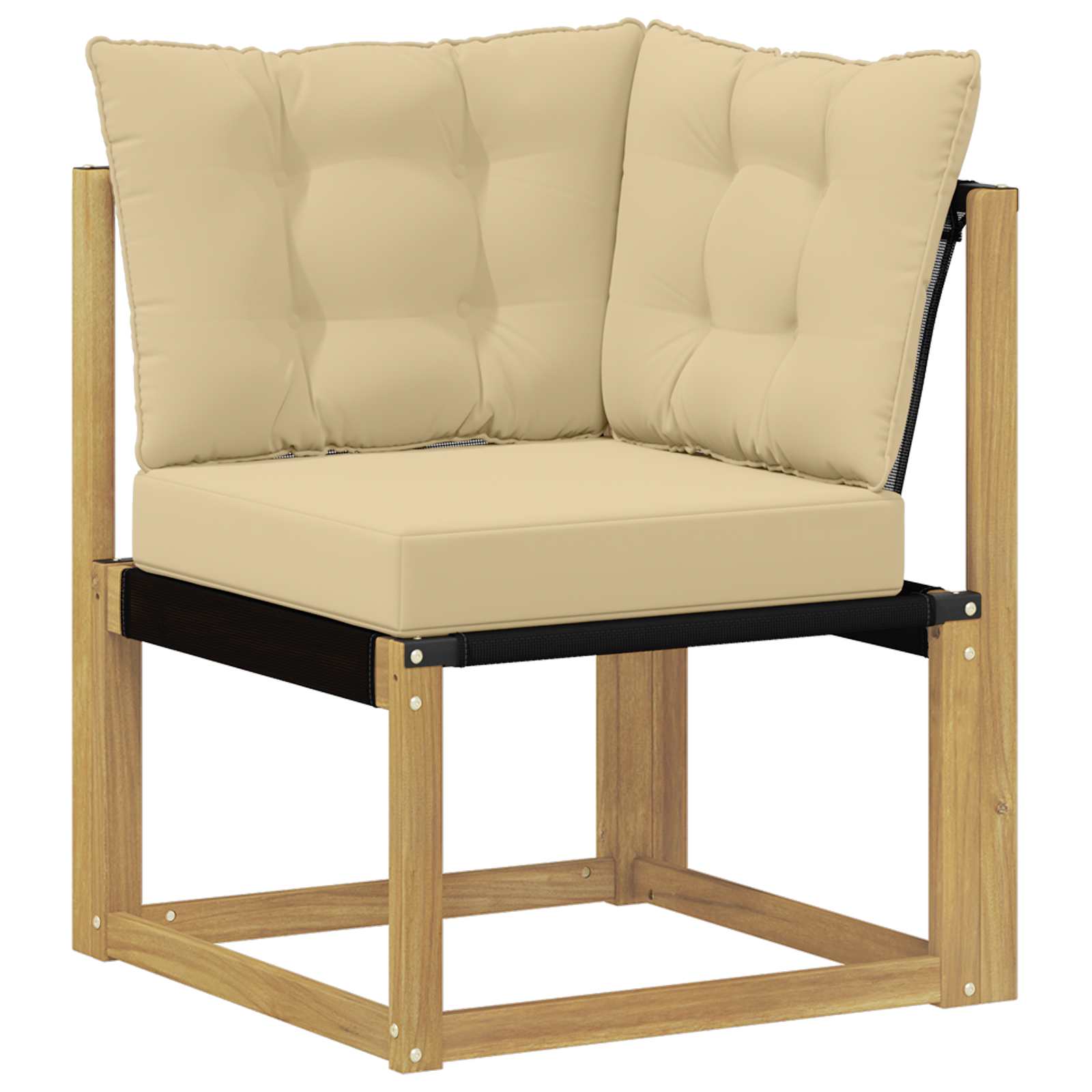 Set vanjskih sofa 8 kom. Bijela i bež