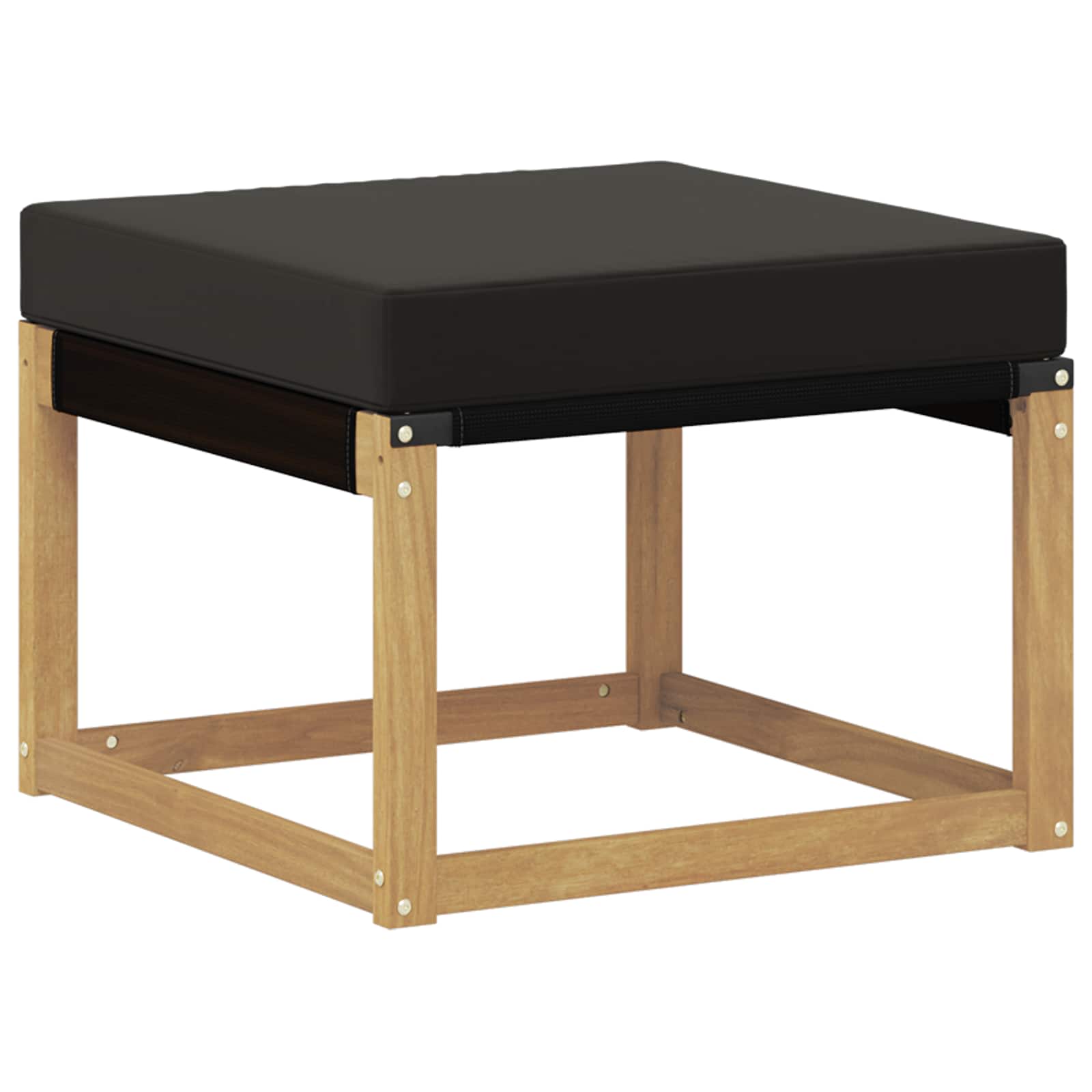 Set vanjskih sofa 9 pcs Bijela i crna